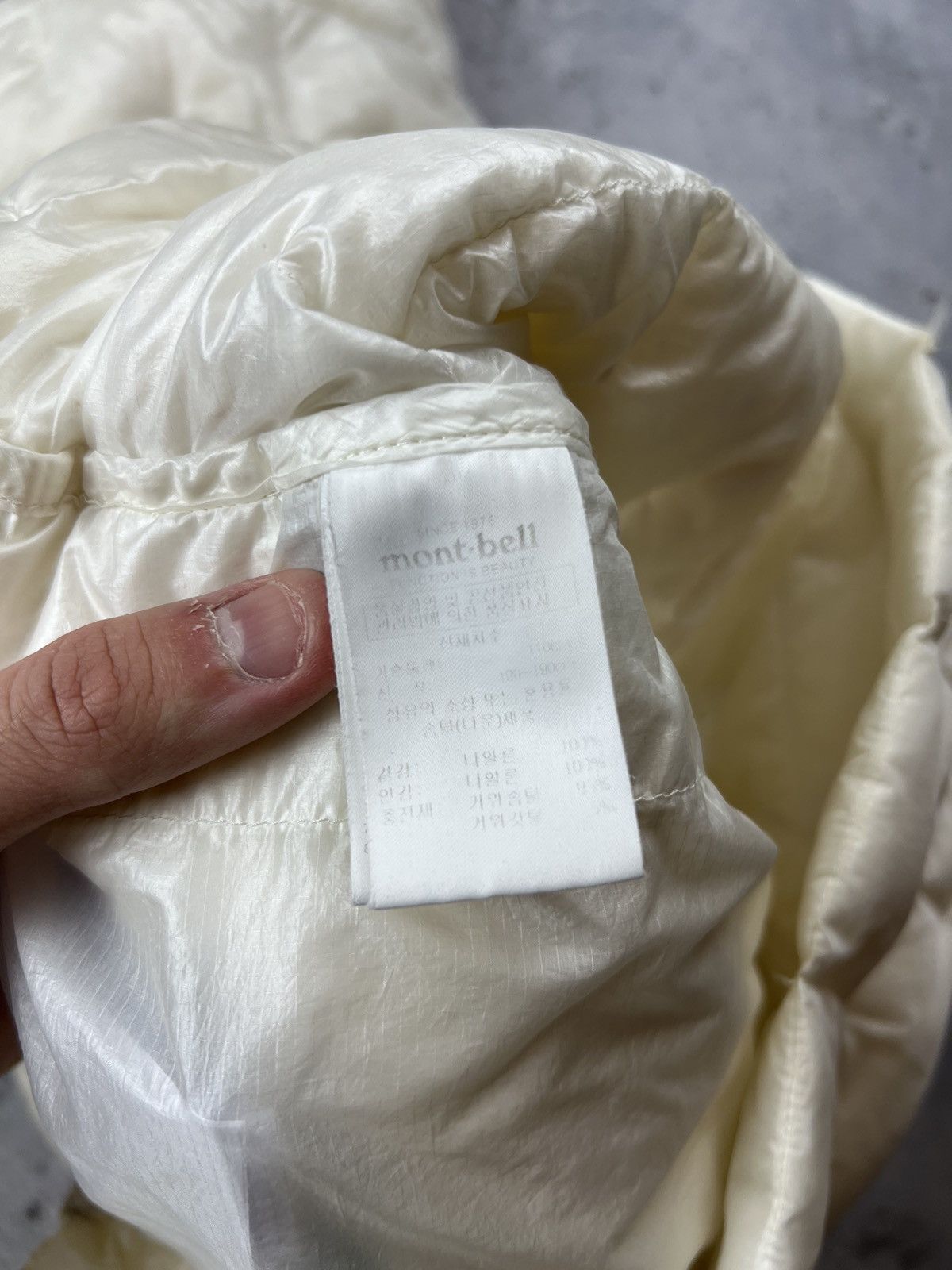 Montbell Vintage Montbell zero point ex 1000 micro puffer jacket Size US XL / EU 56 / 4 - 10 Thumbnail