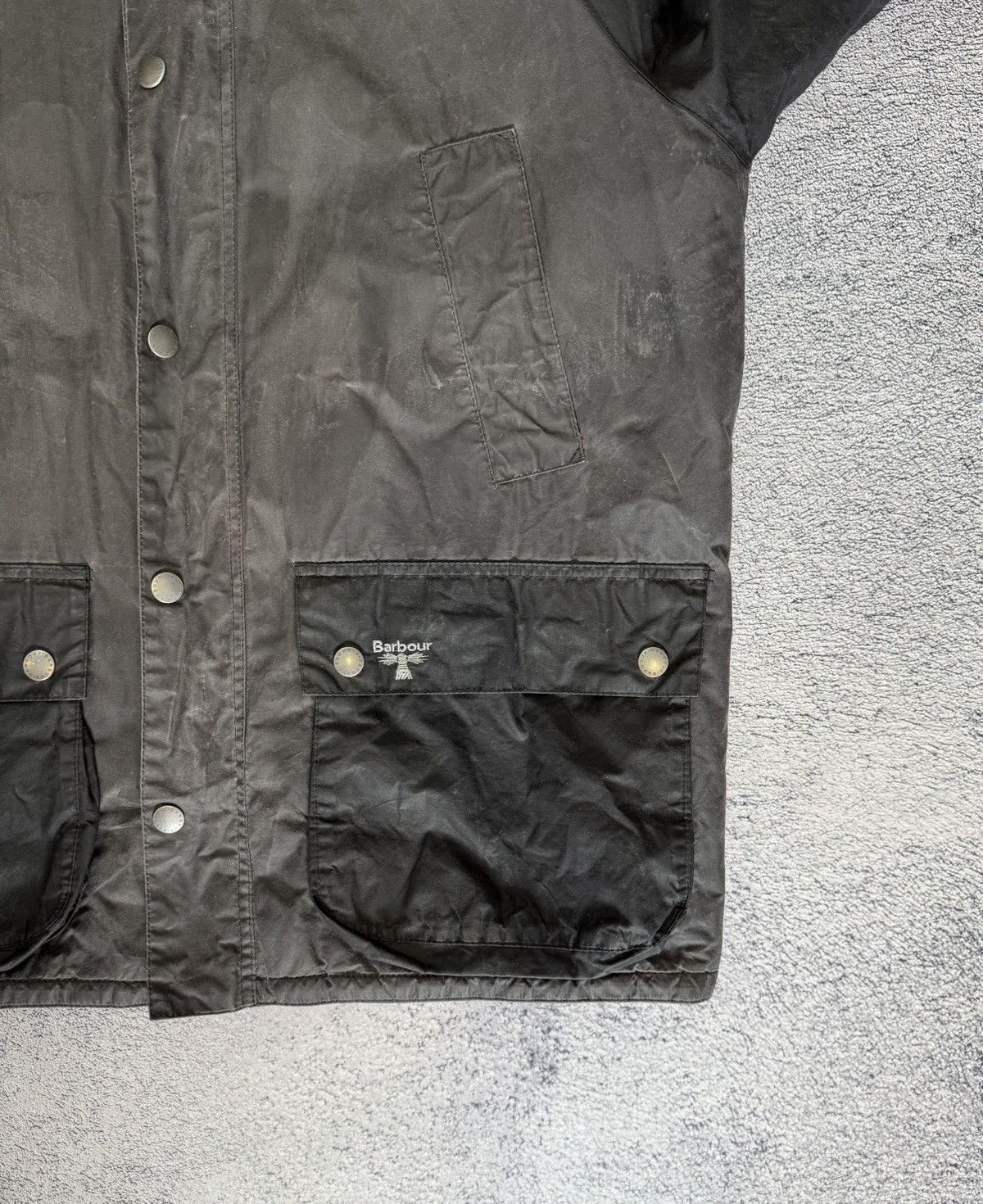 Barbour Barbour B Beacon Hooded Bedale Wax Jacket Men XL Waxed Parka Size US XL / EU 56 / 4 - 21 Thumbnail