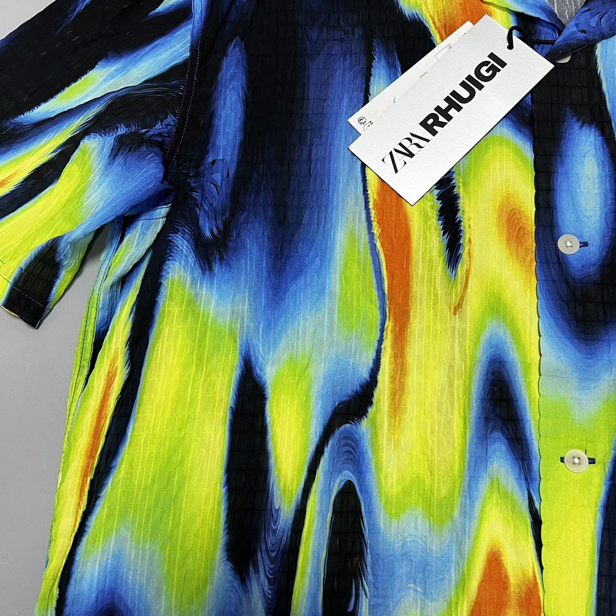 Rhude × Zara RHUDE x Zara NEW Tie Dye Oversized shirt Rhuigi NEW Size US M / EU 48-50 / 2 - 14 Thumbnail