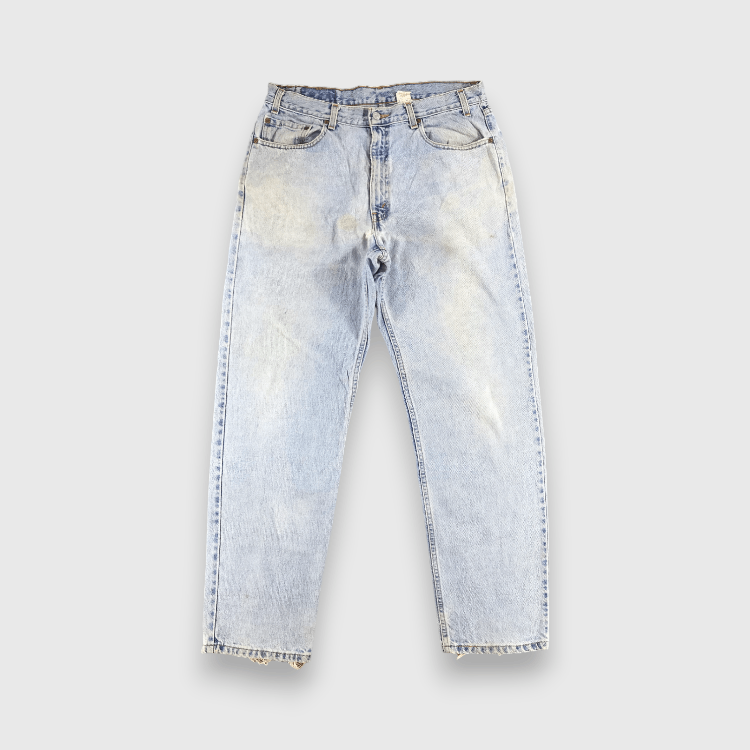 Levi's Vintage Levis 550 Light Wash Jeans- J1295 Size US 36 / EU 52 - 1 Thumbnail