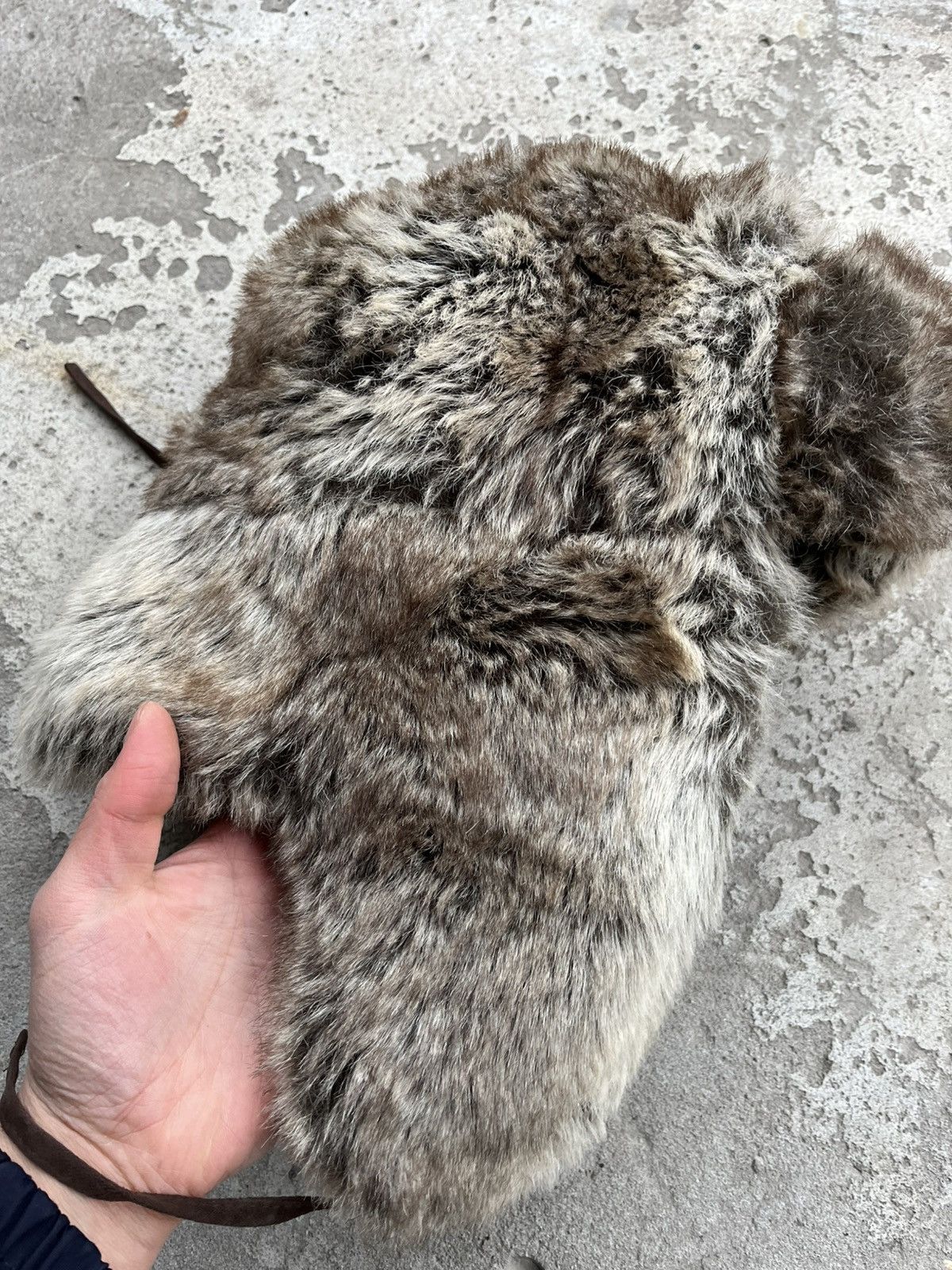 Hysteric Glamour × If Six Was Nine × Le Grande Bleu (L.G.B.) 90s Japanese Fur Faux Fuzzy Trapper Mohair Ushanka Hat Y2K Size ONE SIZE - 5 Thumbnail