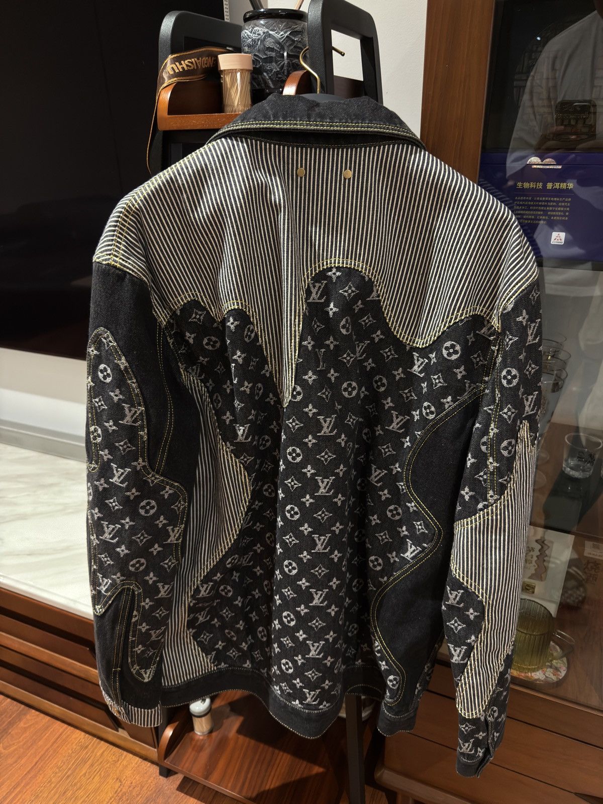 Louis Vuitton × Nigo Louis Vuitton x Nigo 2022 Denim Jacket | Grailed
