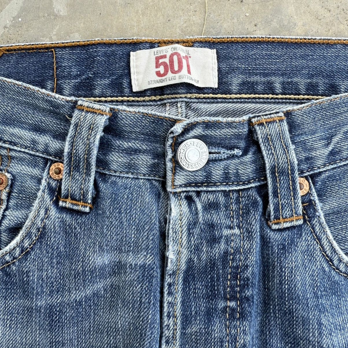 Levi's VINTAGE LEVI’S 501 FADED JEAN DENIM PANTS Size US 29 - 6 Thumbnail