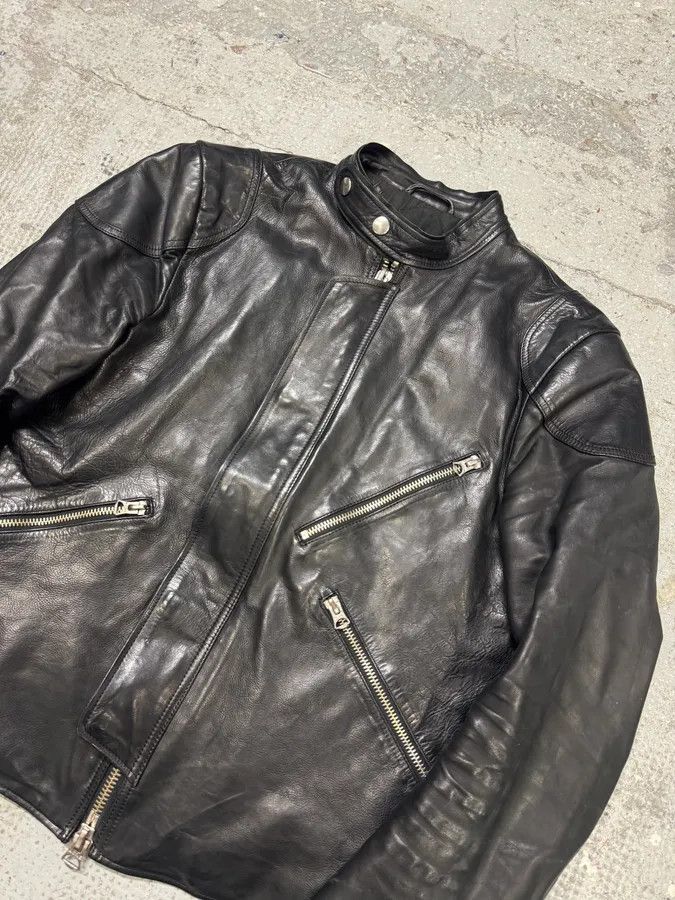 Acne Studios AW2013 Acne Studios Padded Multi Zips Biker Calf Leather Jacket Size US XS / EU 42 / 0 - 5 Thumbnail