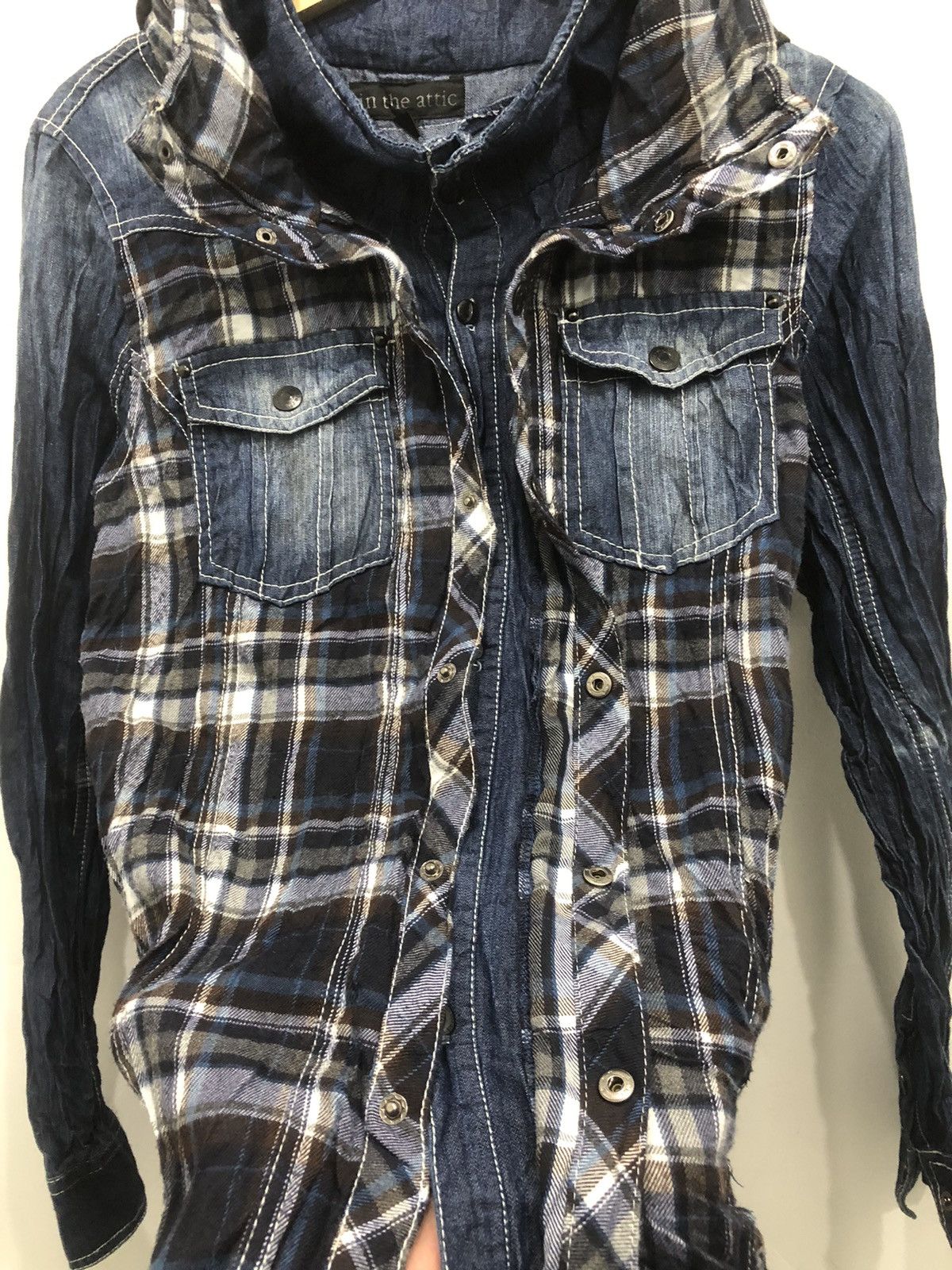 If Six Was Nine In The Attic Gothic Double Layers Rock Punk Style Size US M / EU 48-50 / 2 - 4 Thumbnail