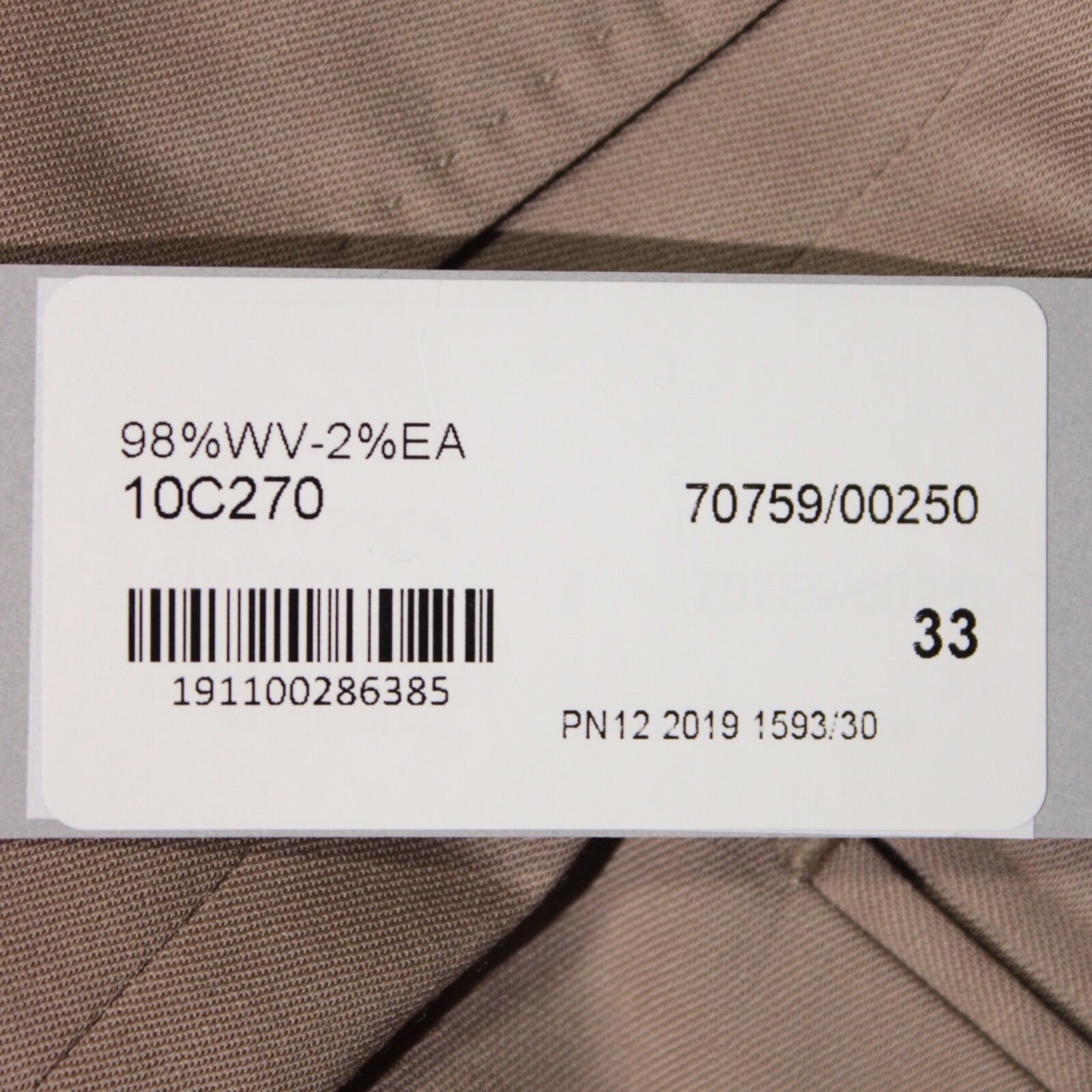 Zanella Zanella New with tags Dress Pants Size 33 US In Beige Size US 33 - 4 Thumbnail