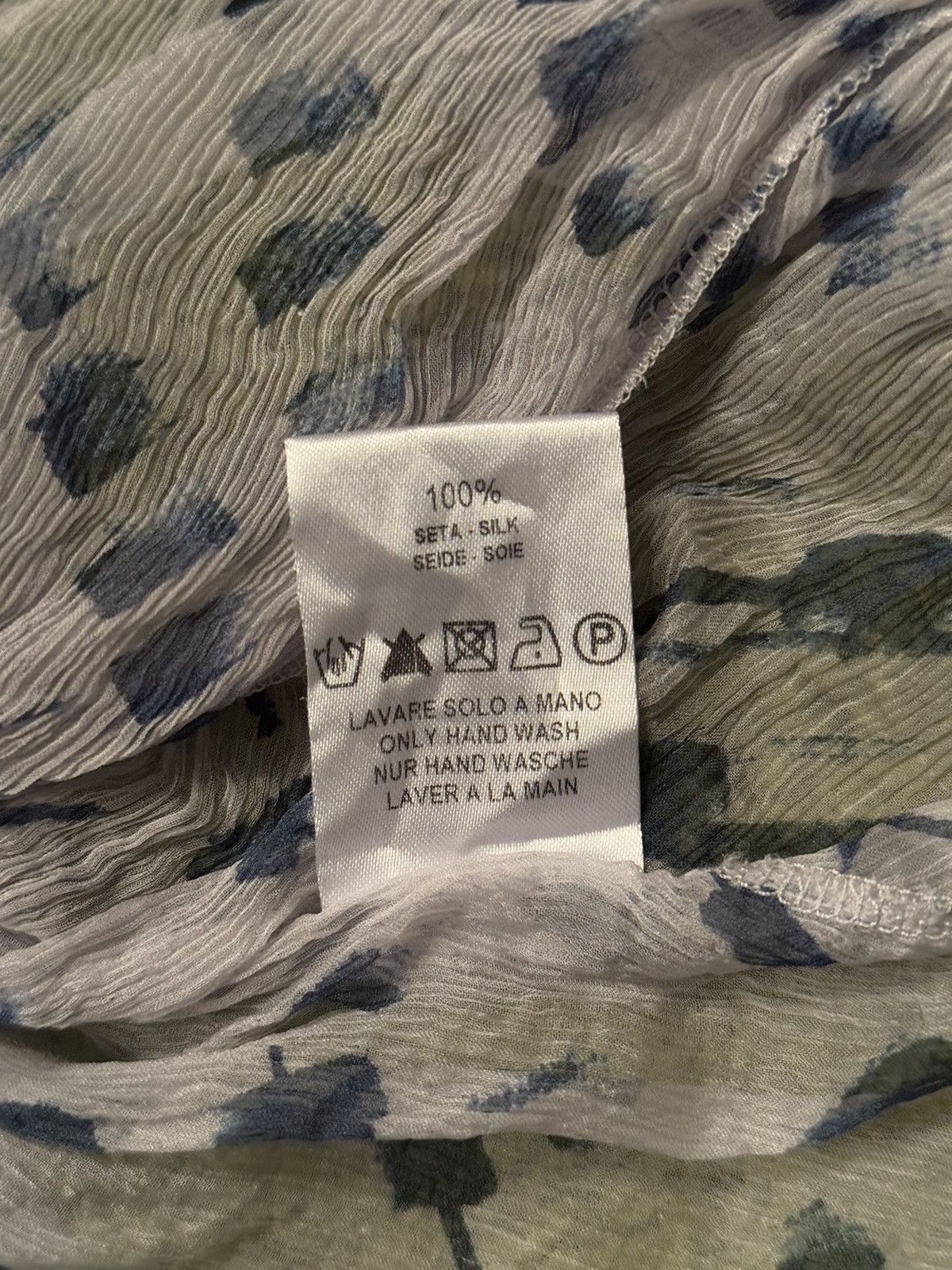 Transit × Transit Uomo Transit par-such avant garde 100% silk blouse Size M / US 6-8 / IT 42-44 - 6 Thumbnail