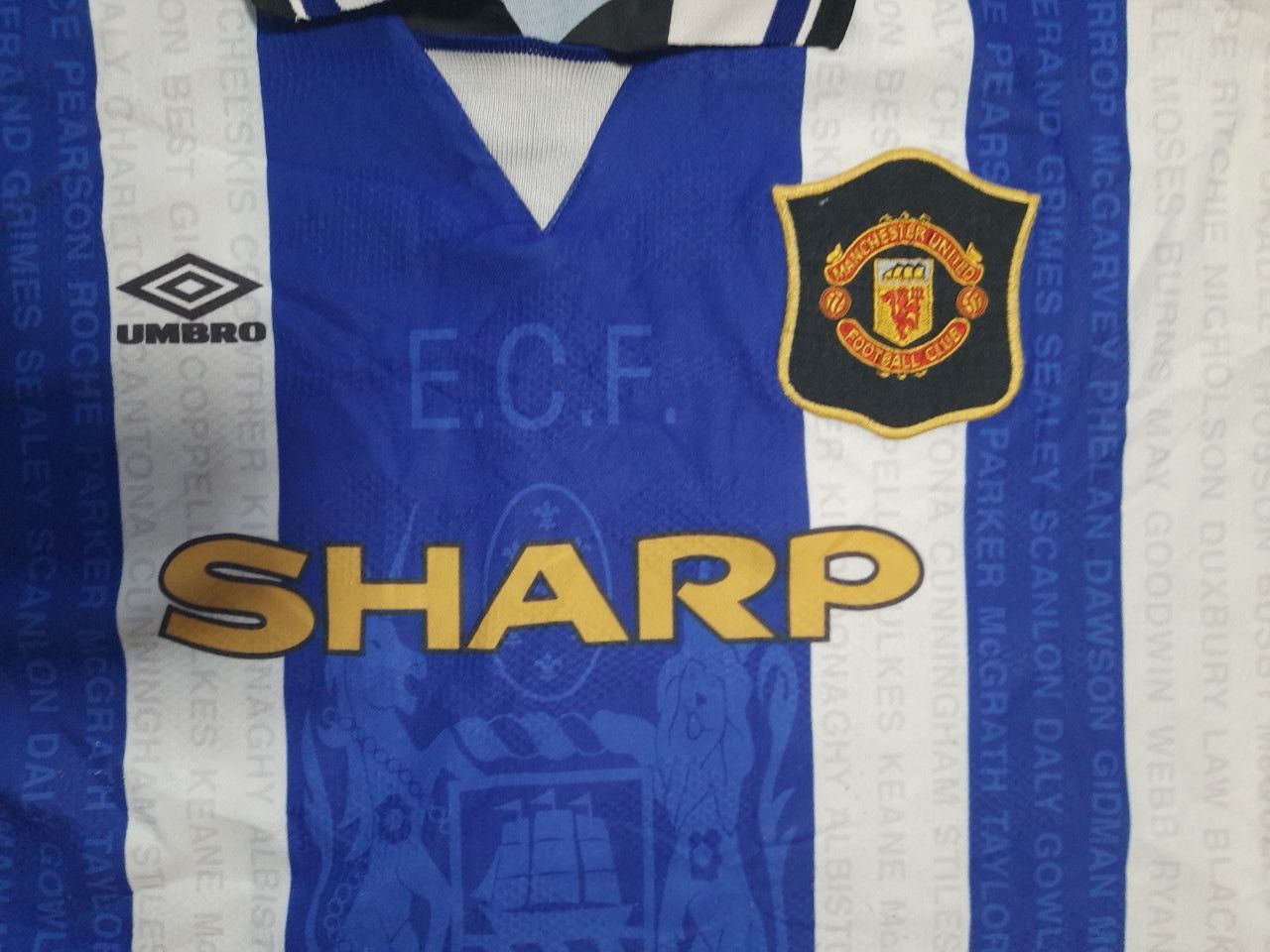 Umbro Umbro Manchester United Third Jersey 1994-1996 Size US L / EU 52-54 / 3 - 6 Thumbnail