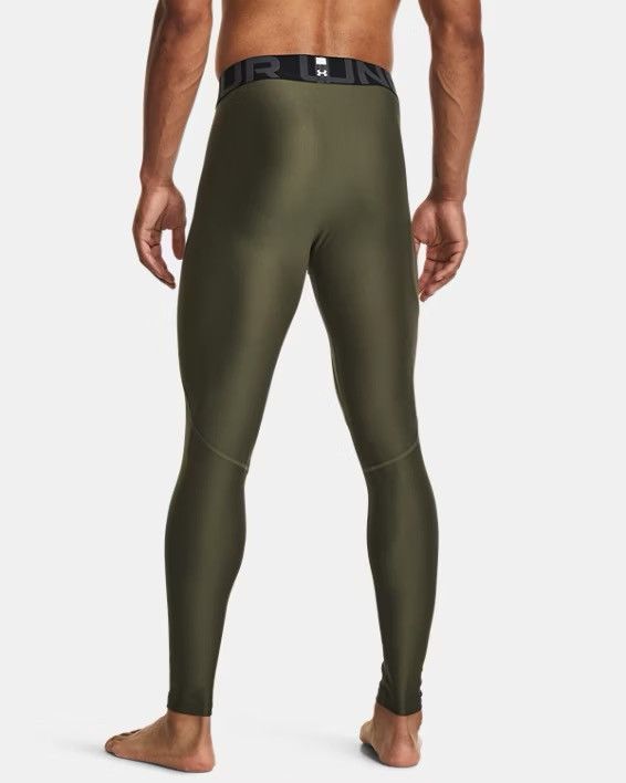 Under Armour Under Armour Heatgear Armour Leggings OD Green Size US 34 / EU 50 - 5 Thumbnail