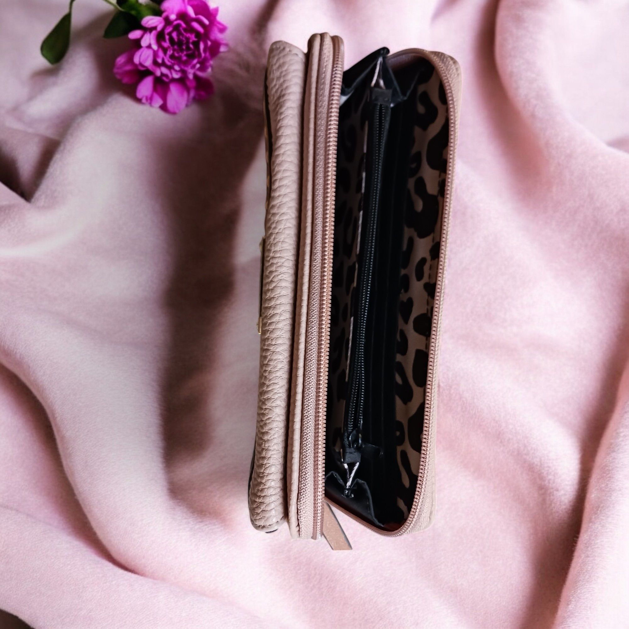 Jessica Simpson Jessica Simpson Dusty Rose Faux Pebbled Leather Wallet Size ONE SIZE - 7 Thumbnail