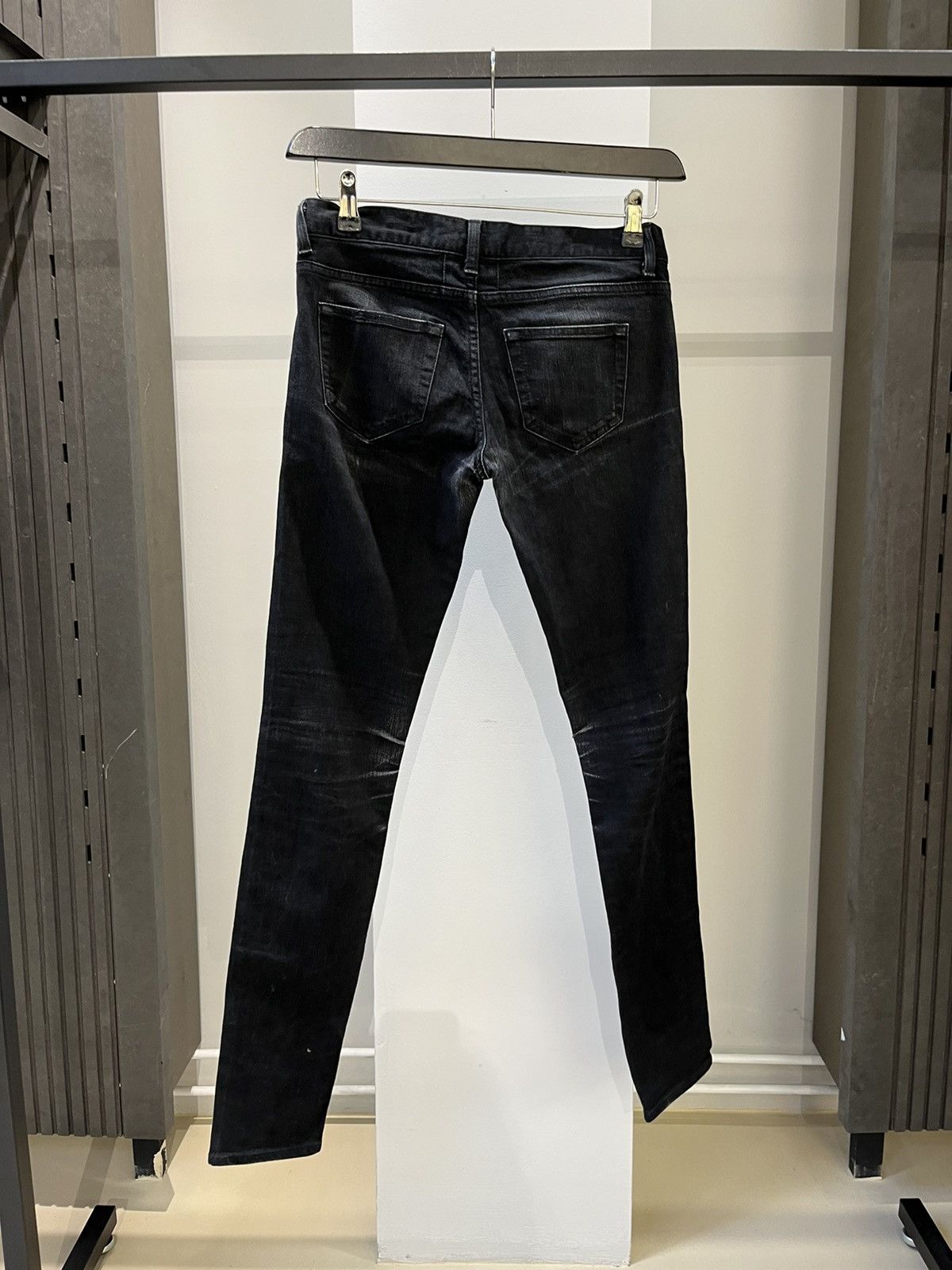 Saint Laurent Paris Saint Laurent Paris D01 Black Denim Size 30" / US 8 / IT 44 - 2 Thumbnail