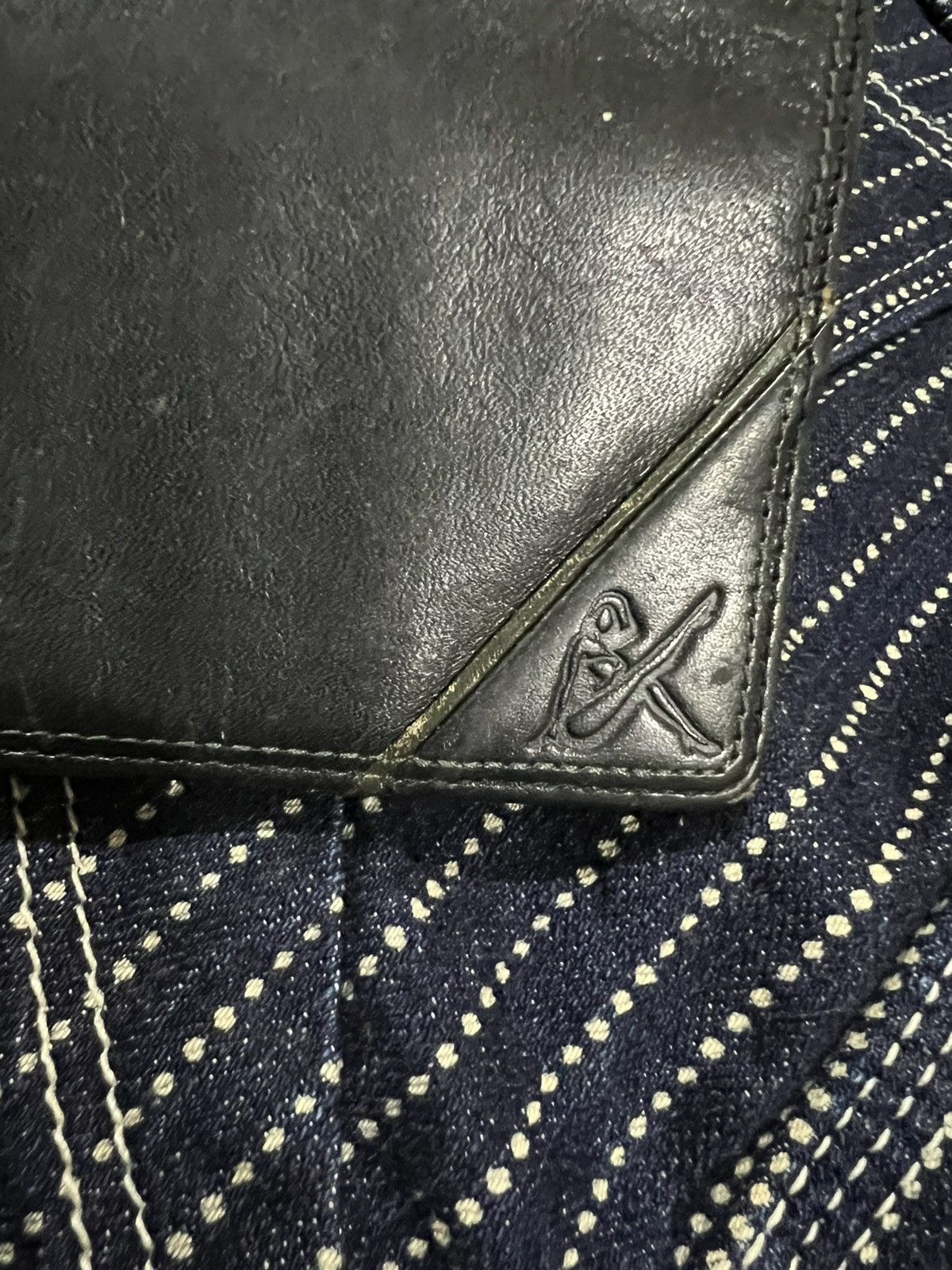 Genuine Leather × Hysteric Glamour Japan Leather Craft Pole Girl Kitamura Bifold Leather Wallet Size ONE SIZE - 13 Thumbnail