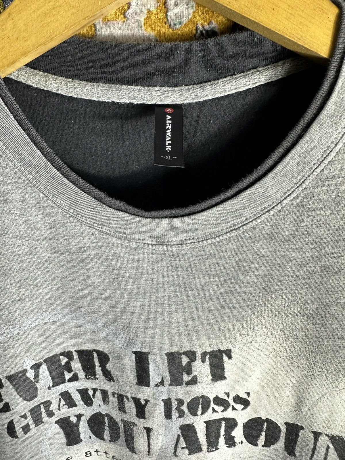 Japanese Brand AIRWALK ABSTRACT POEM DOUBLE COLLAR LONG SLEEVE LGB STYLE Size US L / EU 52-54 / 3 - 6 Thumbnail