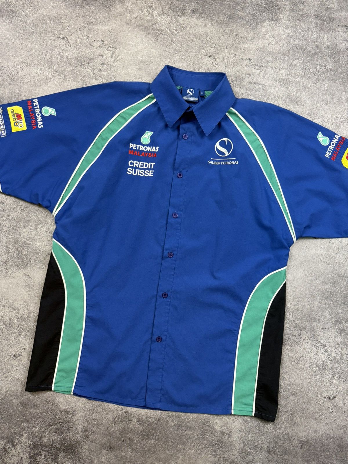 Formula 1 Vintage Sauber Petronas Malaysia Shirt Formula 1 Racing Size US M / EU 48-50 / 2 - 6 Thumbnail