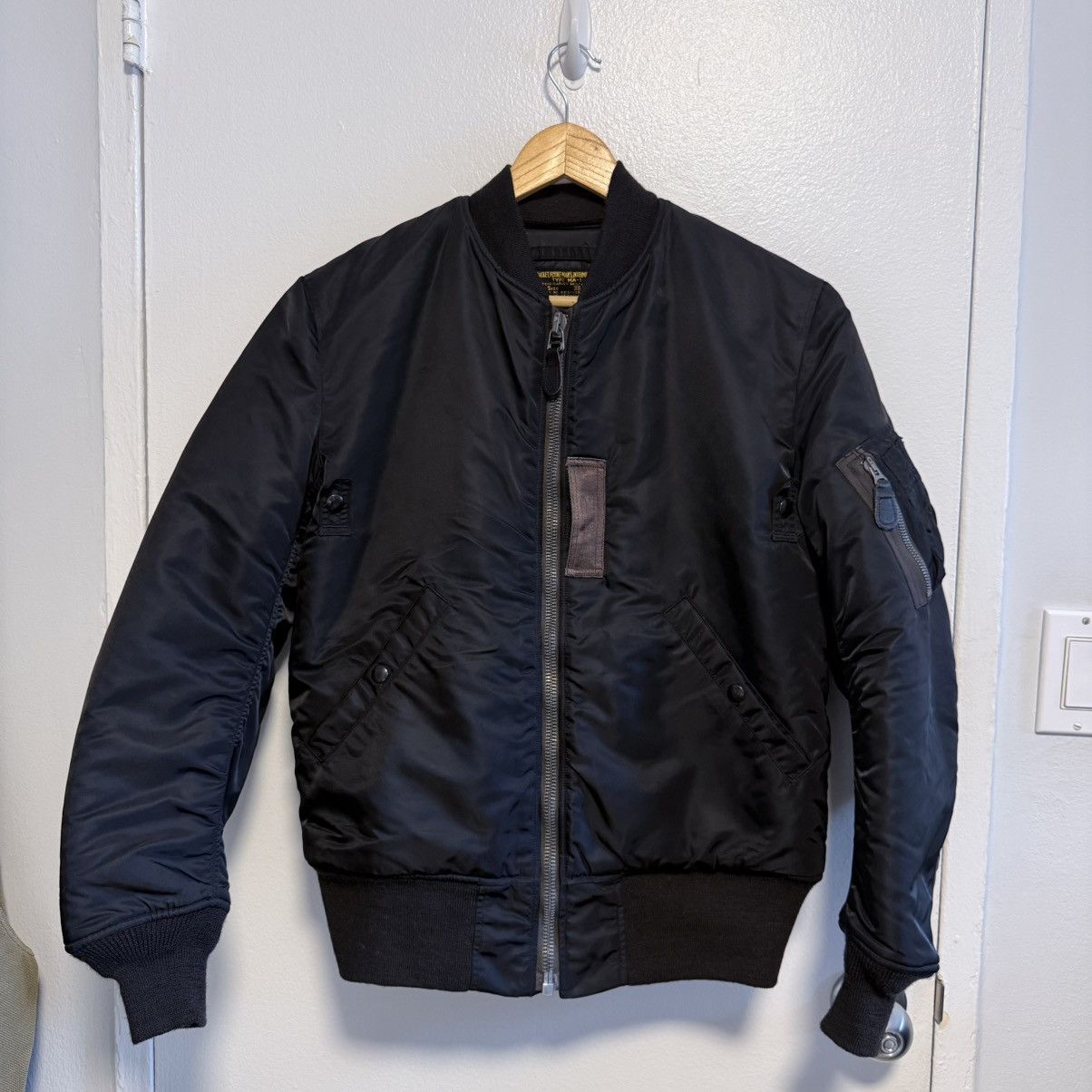 Buzz Rickson's William Gibson MA-1 Bomber Jacket - Size 38L - Made in Japan Size US M / EU 48-50 / 2 - 1 Thumbnail