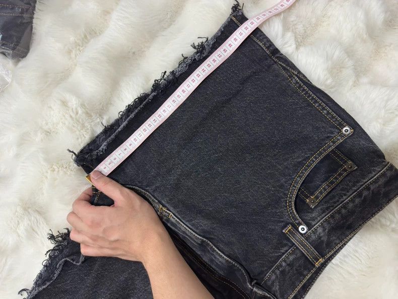 Saint Laurent Paris Saint Laurent Paris Destroy Fringed Denim Shorts Size US 30 / EU 46 - 9 Thumbnail