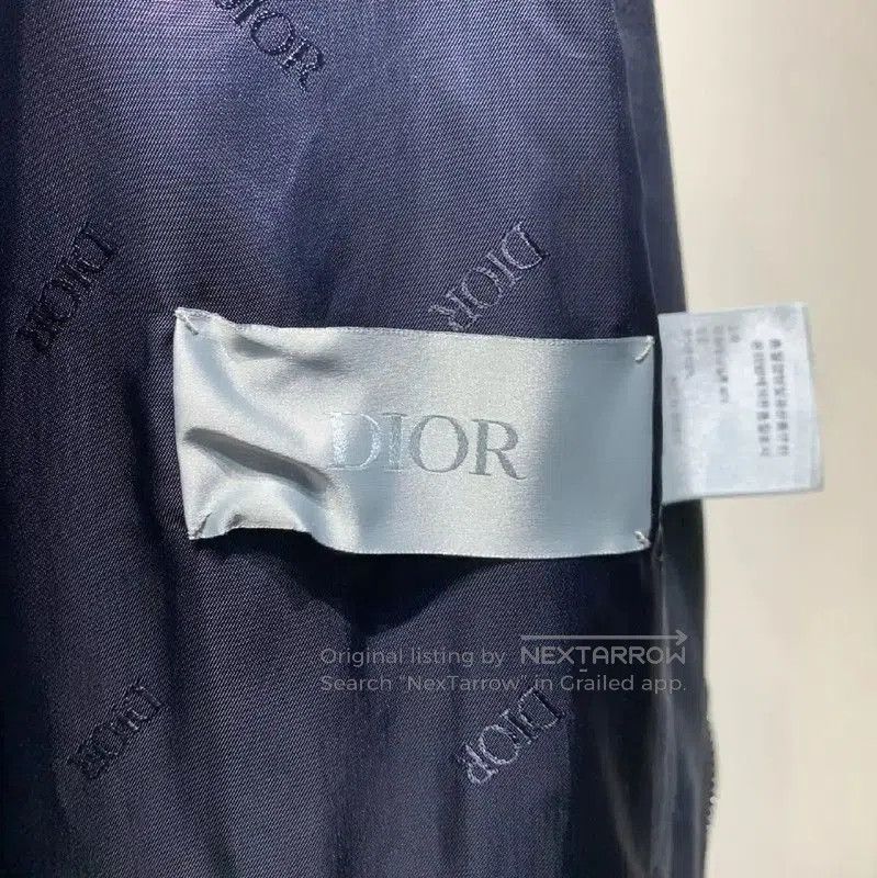 Dior Dior Men's Navy Nylon Outerwear Jacket . Size US M / EU 48-50 / 2 - 2 Thumbnail