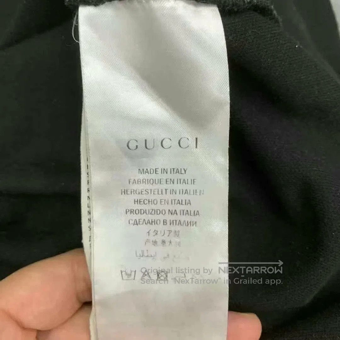 Gucci gucci black logo detachable hoodie sweatshirt. Size US L / EU 52-54 / 3 - 5 Thumbnail