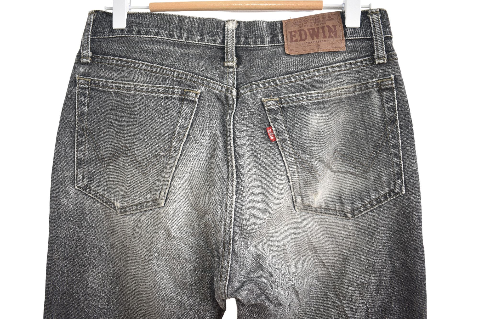 Edwin × Japanese Brand Flared!! Vintage Edwin Jeans W30 Size US 30 / EU 46 - 6 Thumbnail
