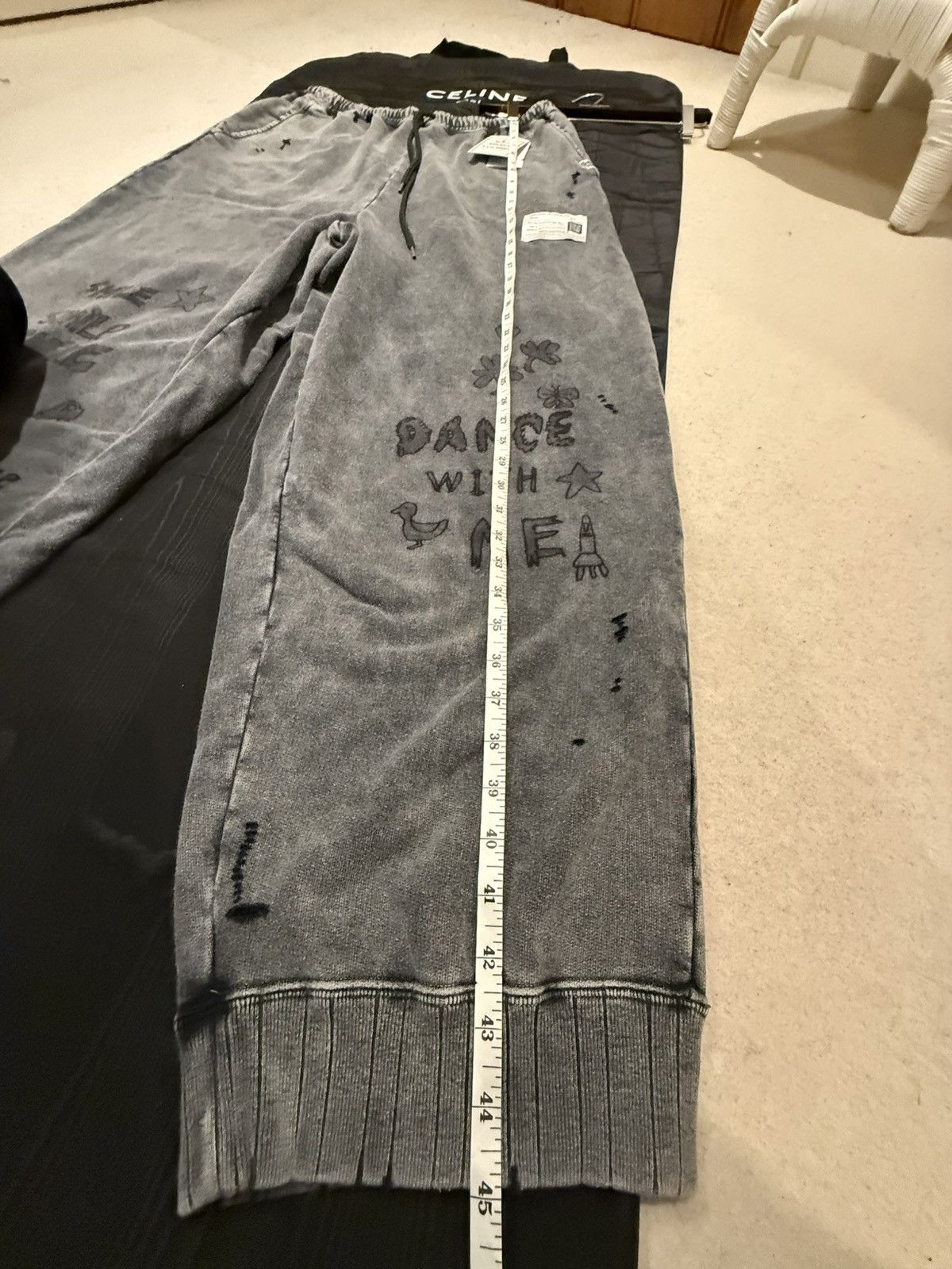 Maison MIHARA YASUHIRO Maison Mihara Yasuhiro distresses sweatpants joggers 50 BNWT Size US 34 / EU 50 - 13 Thumbnail