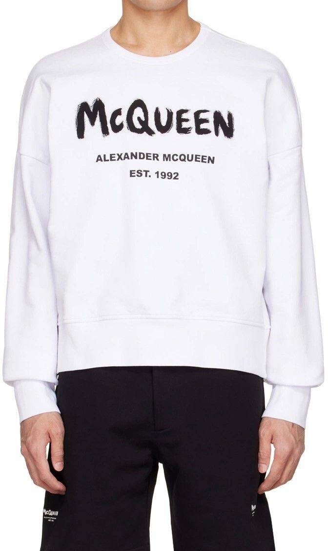 Alexander McQueen Original Alexander McQueen Relaxed Fit Men Jumper S/M B117 Size US S / EU 44-46 / 1 - 1 Thumbnail