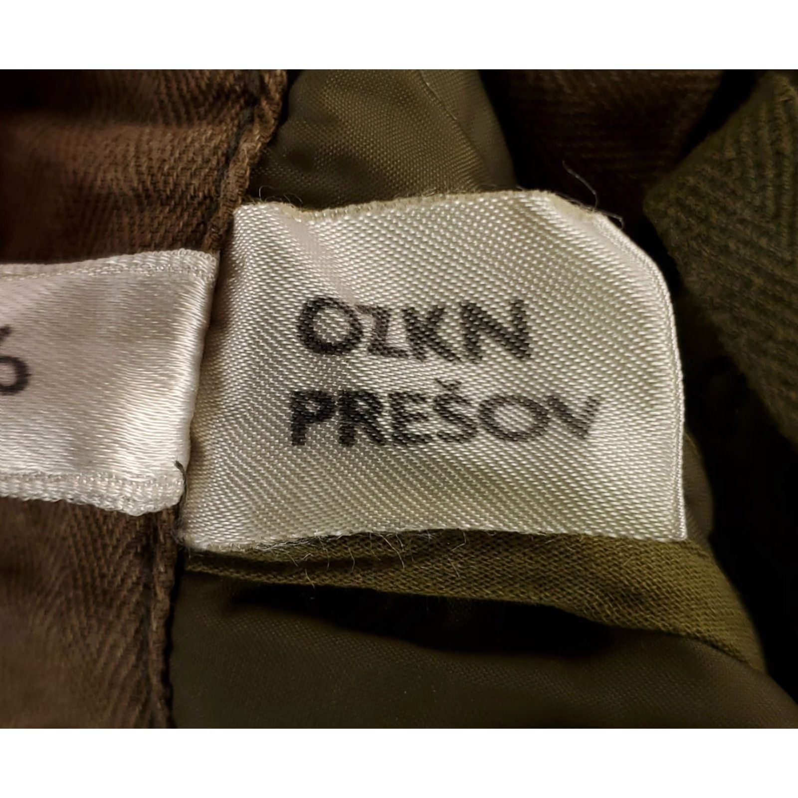 Olive Czech Military Quilted Pant Liner Olive Green Mens M 34x28 Size US 34 / EU 50 - 5 Thumbnail