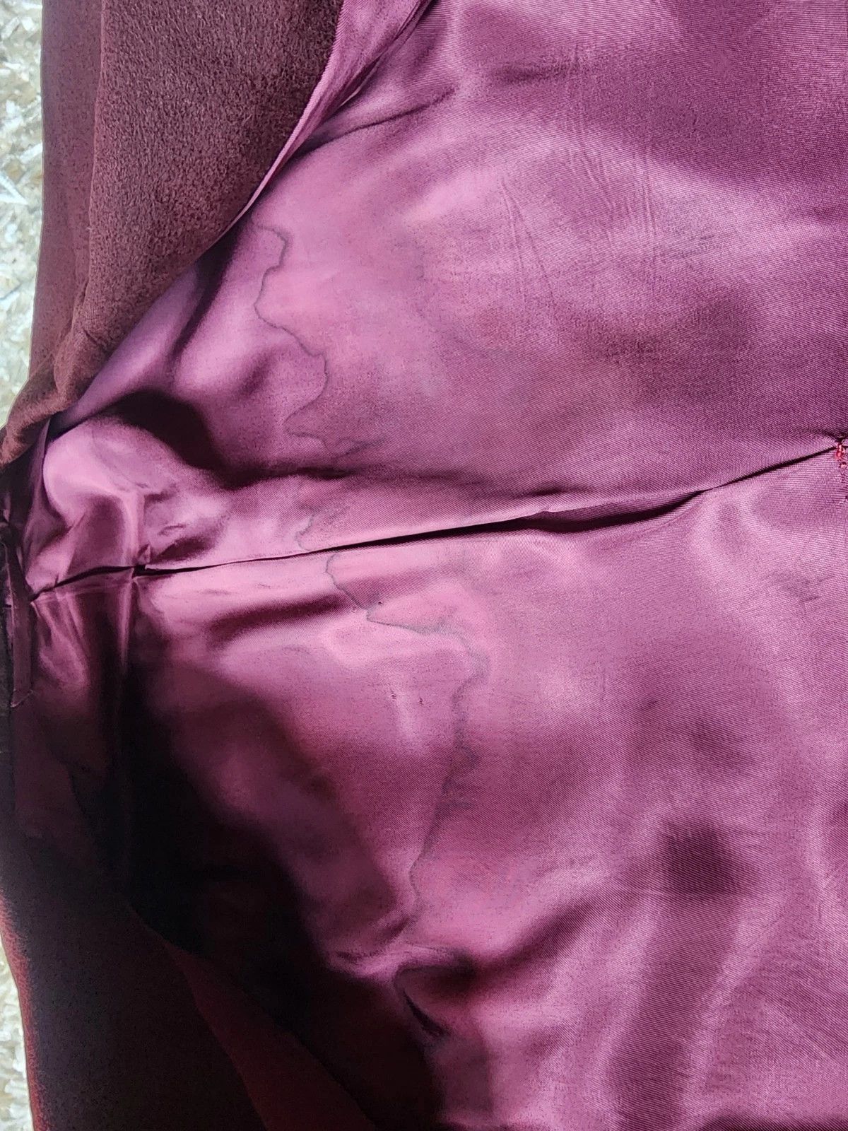 Oxxford Clothes Oxxford Clothes Cashmere Blazer Sportcoat Maroon Red 43 Size 44R - 11 Thumbnail