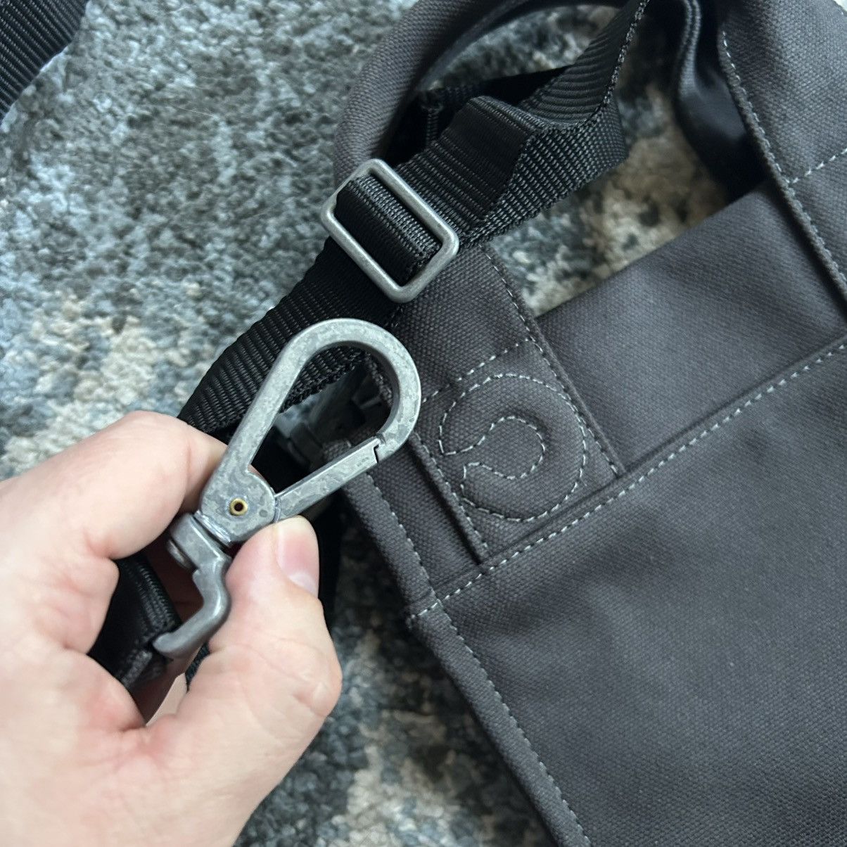 Objects IV Life DANiEL ARSHAM CANVAS MiNi TOTE CROSSBODY SiDE BAG ANTHRACiTE Size ONE SIZE - 3 Thumbnail