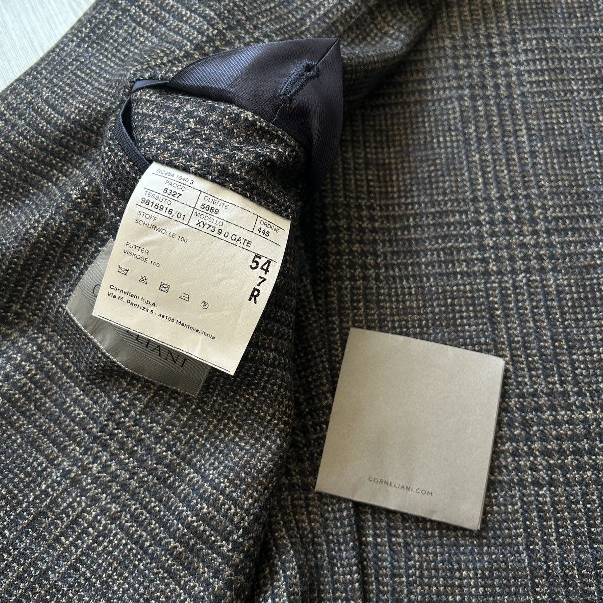 Corneliani Corneliani Gate Sport Coat 54R Check Wool – Model XY7390 Size US L / EU 52-54 / 3 - 16 Thumbnail