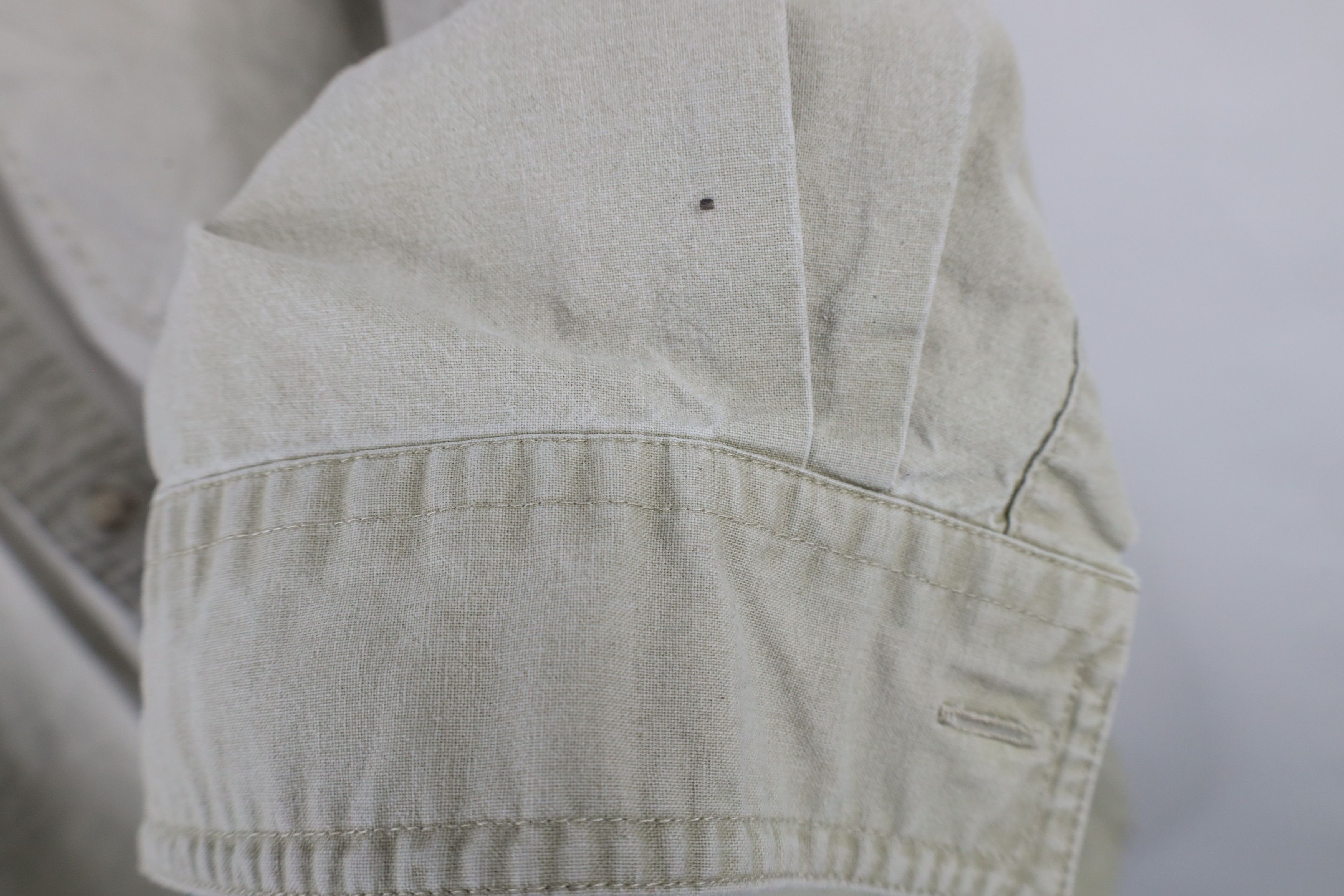 L.L. Bean × Vintage Vintage LL Bean Safari Bush Collared Button Shirt Beige Size US XL / EU 56 / 4 - 7 Thumbnail