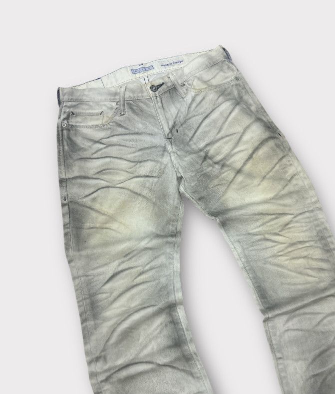 Japanese Brand Aoiro waxed denim made in nippon Size US 33 - 2 Thumbnail
