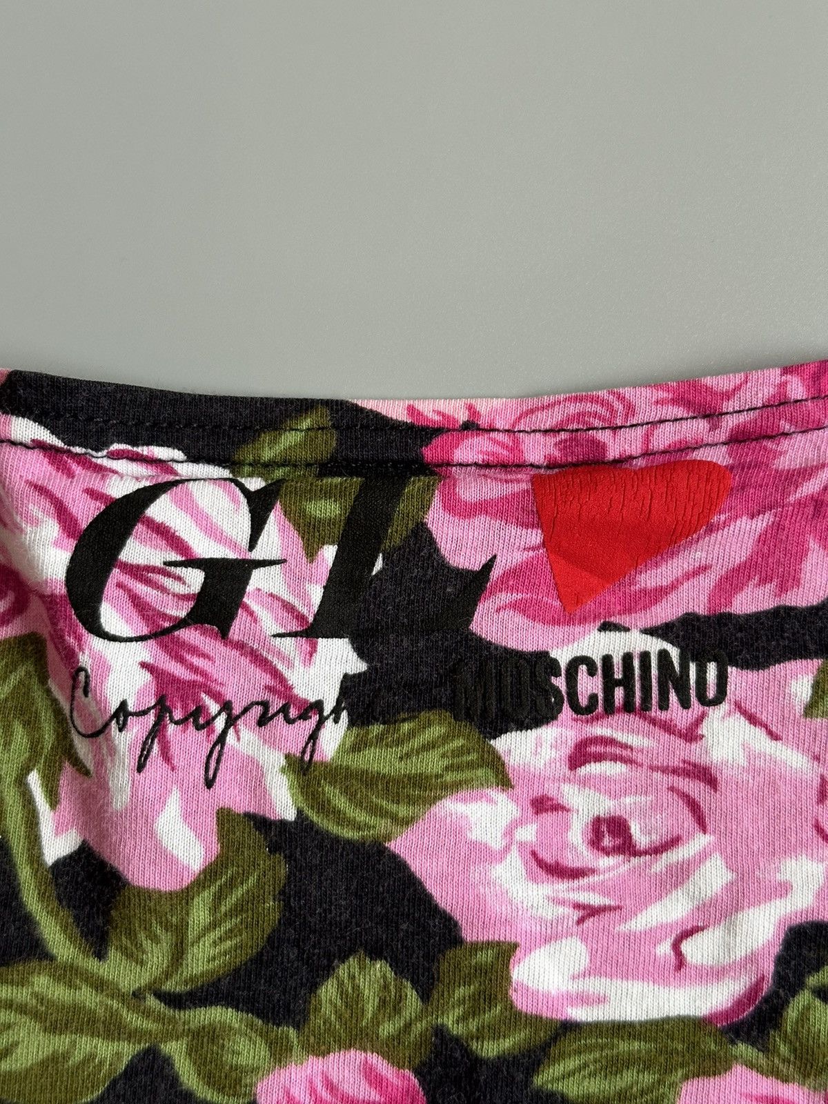 Moschino 90s Moschino Jeans Bohemian Floral Striped Check Top Size 42 Size M / US 6-8 / IT 42-44 - 6 Thumbnail