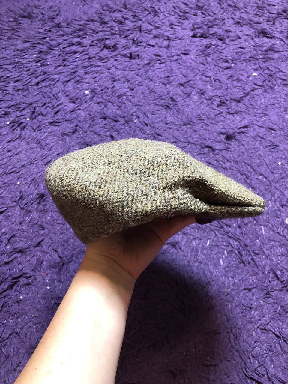 Harris Tweed Vintage Cap Y2K Harris Tweed Hats one size streetwear Size ONE SIZE - 5 Thumbnail
