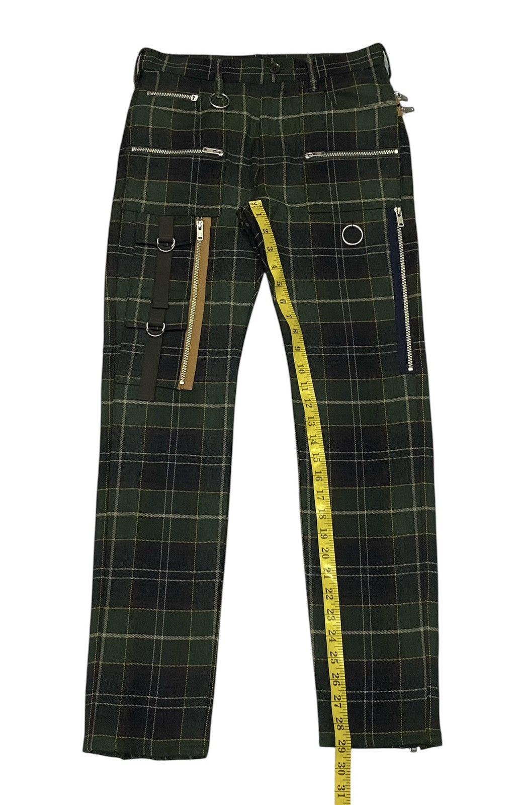 Jun Takahashi Undercover SS19 Wool Zipper Bondage Pants Size US 28 / EU 44 - 20 Thumbnail