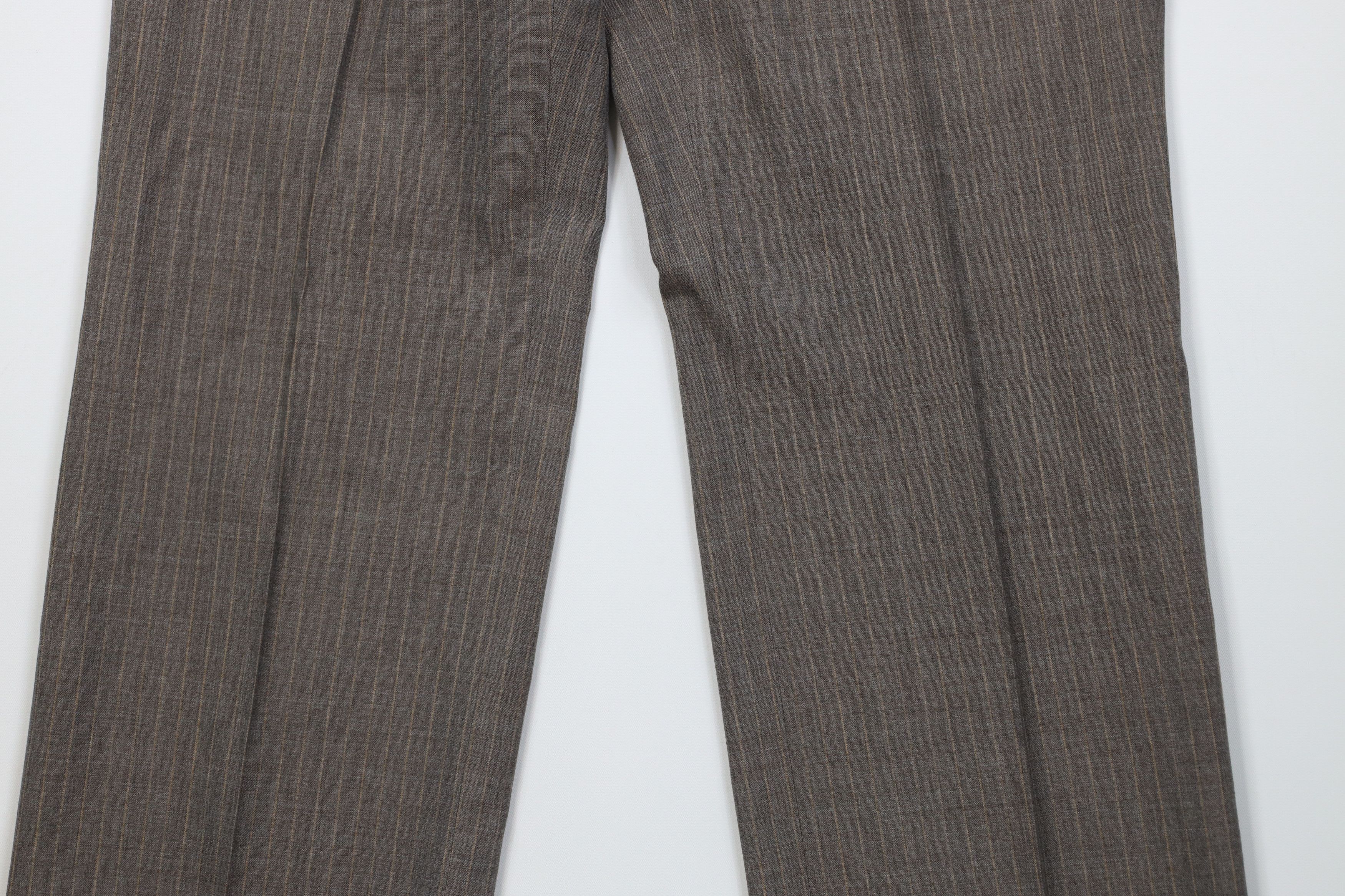 Vintage Vintage 70s Streetwear Knit Striped Wide Leg Chino Pants USA Size US 32 / EU 48 - 4 Thumbnail