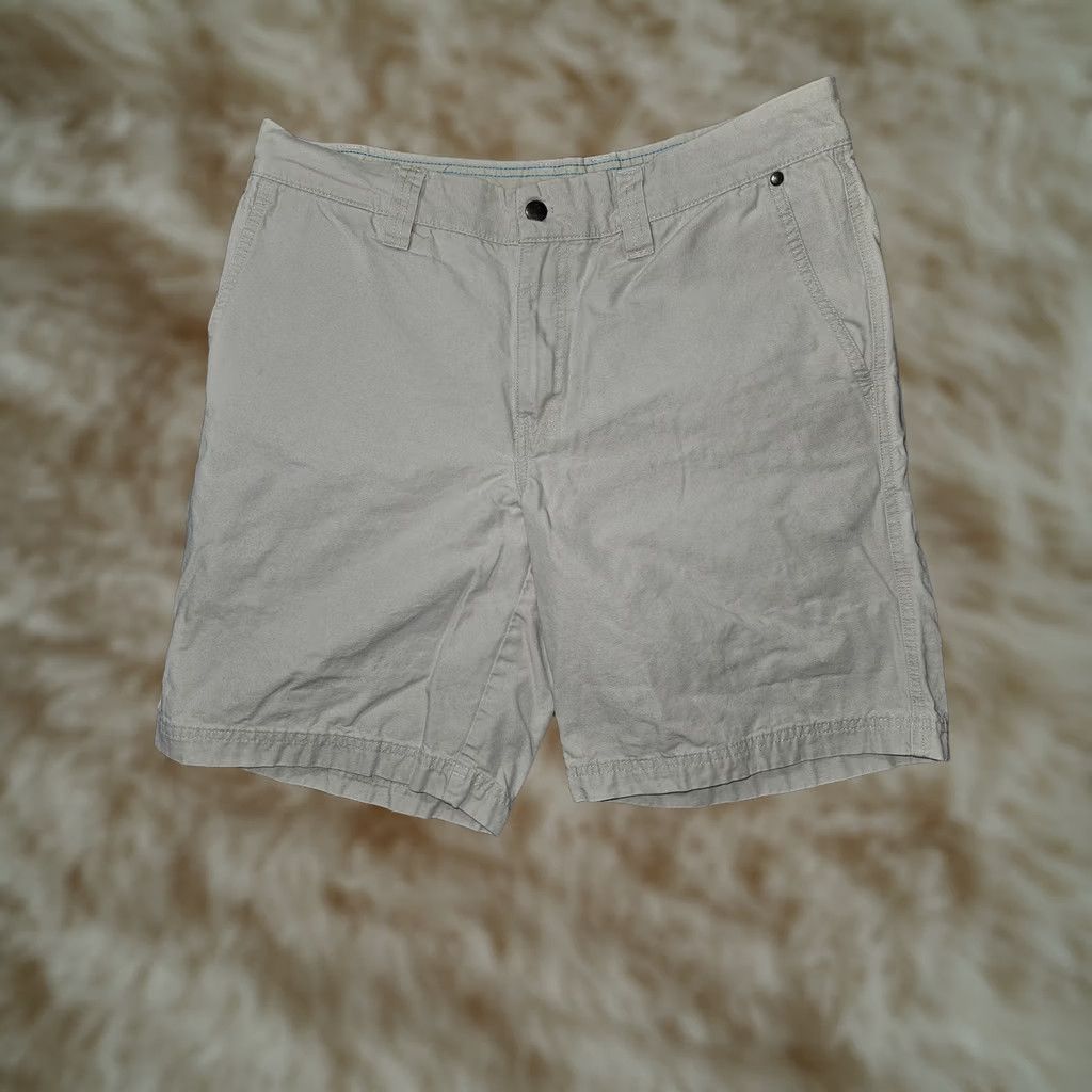 Vintage Columbia Cargo Shorts Mens 34 Beige Cotton Chino Pockets Casual Hiking Outdoor Size US 34 / EU 50 - 1 Thumbnail