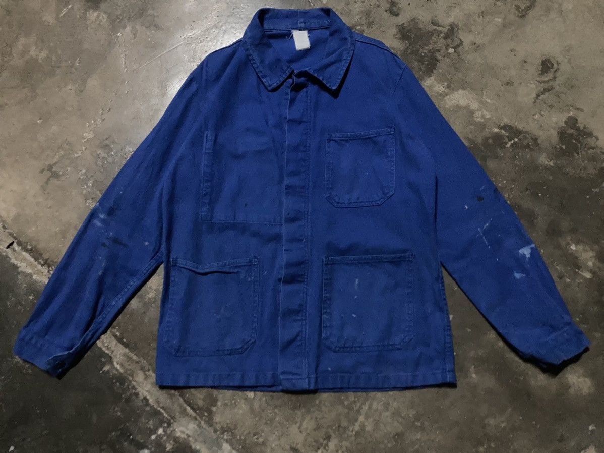 Sky High Farm Workwear × Vintage Vintage France Work Wear 70s Size US L / EU 52-54 / 3 - 1 Thumbnail
