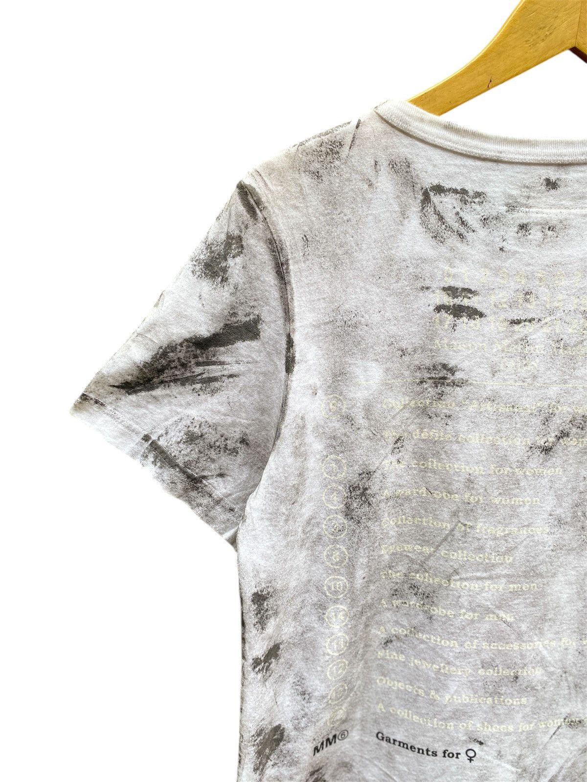 Maison Margiela Maison Margiela MM6 Trompe l’oeil Painted 1 of 1 T-shirt Size US S / EU 44-46 / 1 - 4 Thumbnail