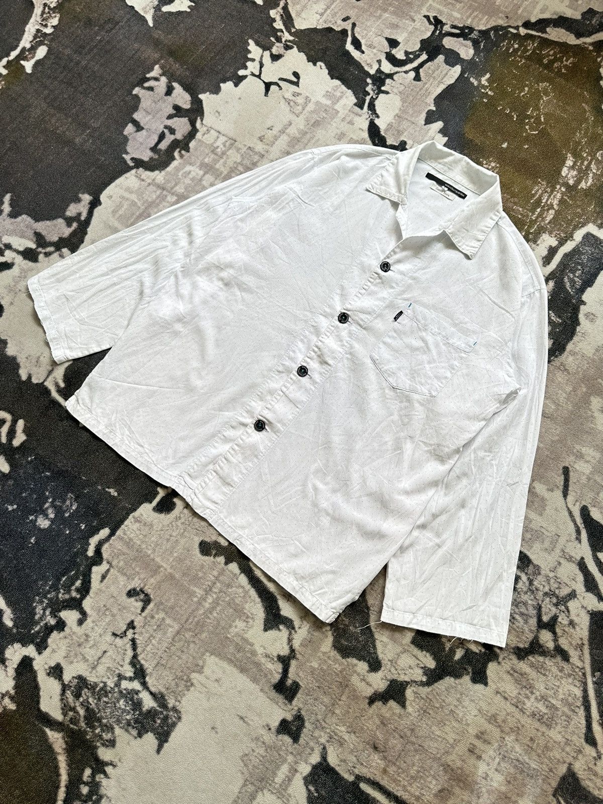 Masaki Matsushima 2000s Masaki Matsushima open collar shirt Size US L / EU 52-54 / 3 - 5 Thumbnail