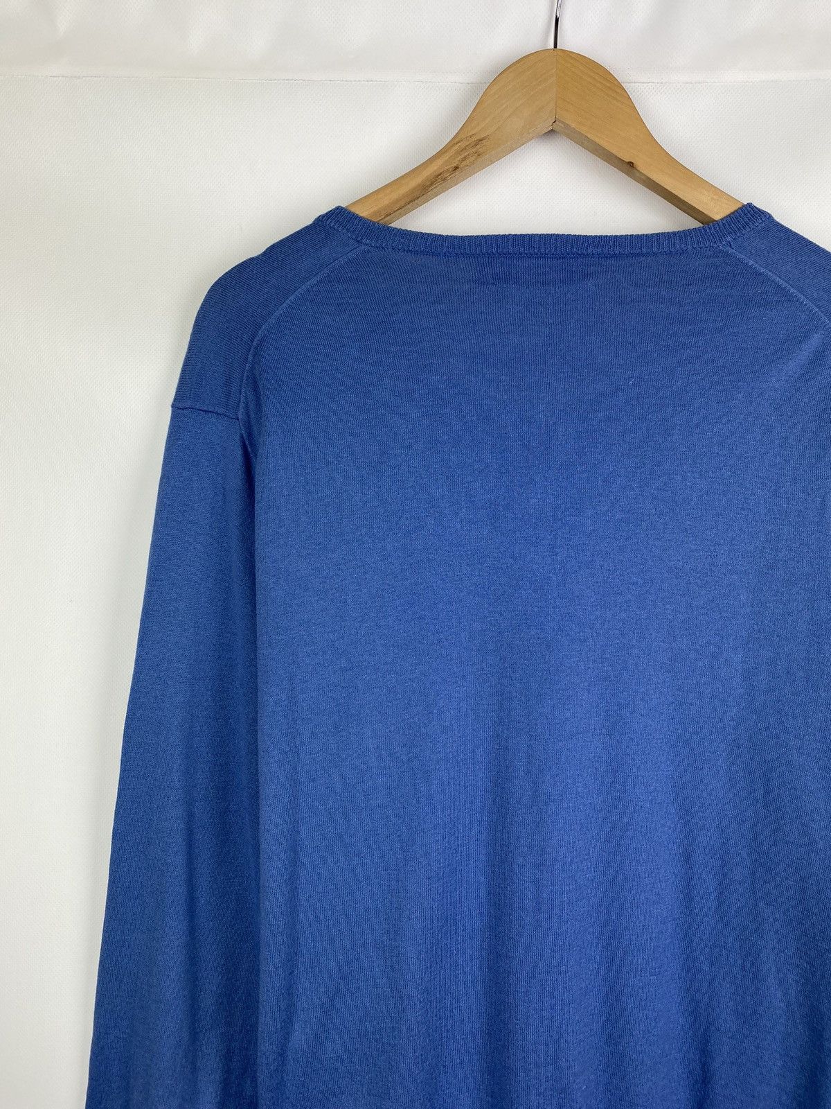 Vintage Polo by Ralph Lauren vintage men’s v neck sweater pullover Size US L / EU 52-54 / 3 - 16 Thumbnail