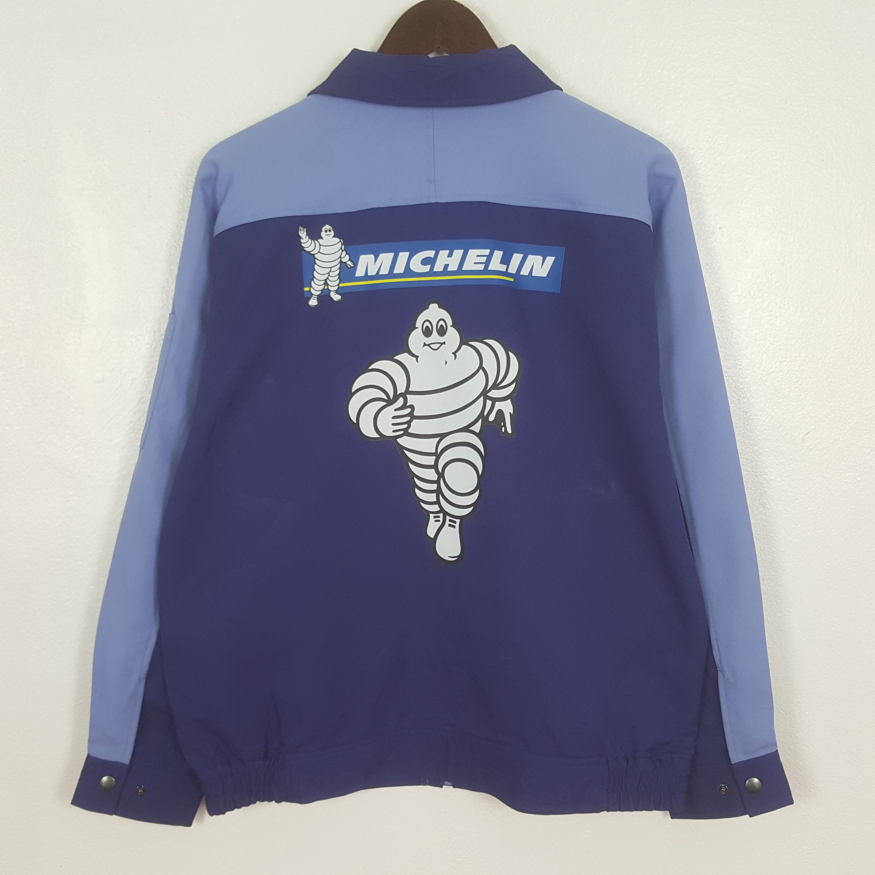 Japanese Brand Vintage Japan Michelin Custom Worker Uniform Jacket Size US L / EU 52-54 / 3 - 1 Thumbnail