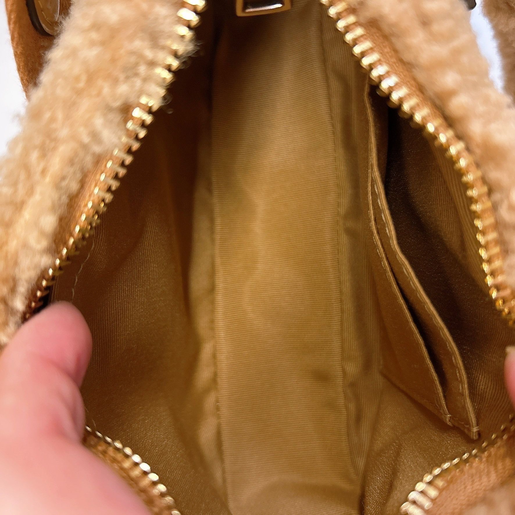 Coach Teri Mini Crossbody Bag In Shearling CDA84 Size ONE SIZE - 7 Thumbnail