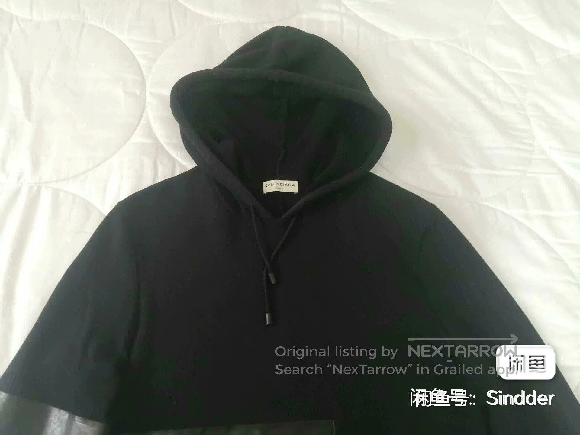 Balenciaga Balenciaga Men's Hooded Sweatshirt. Size US S / EU 44-46 / 1 - 2 Thumbnail