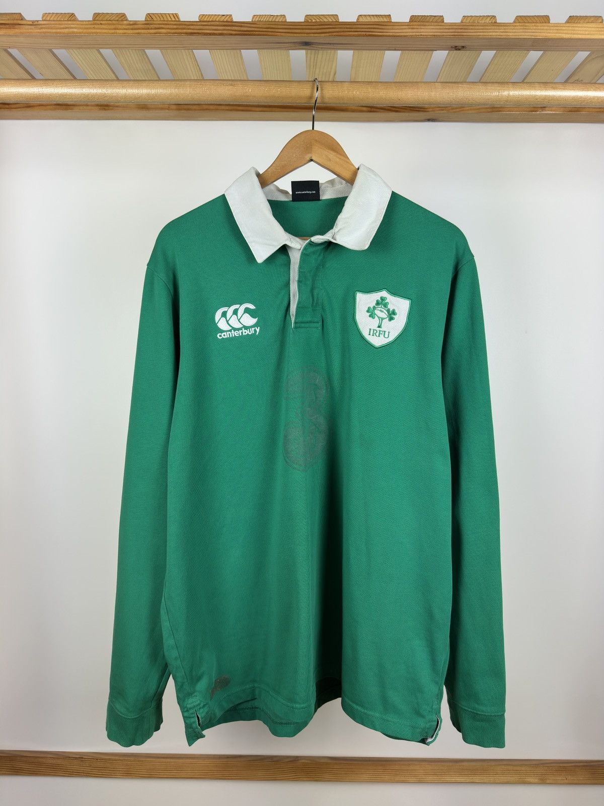Canterbury of New Zealand Mens Vintage Canterbury Ireland Rugby National Team Size US XXL / EU 58 / 5 - 1 Thumbnail