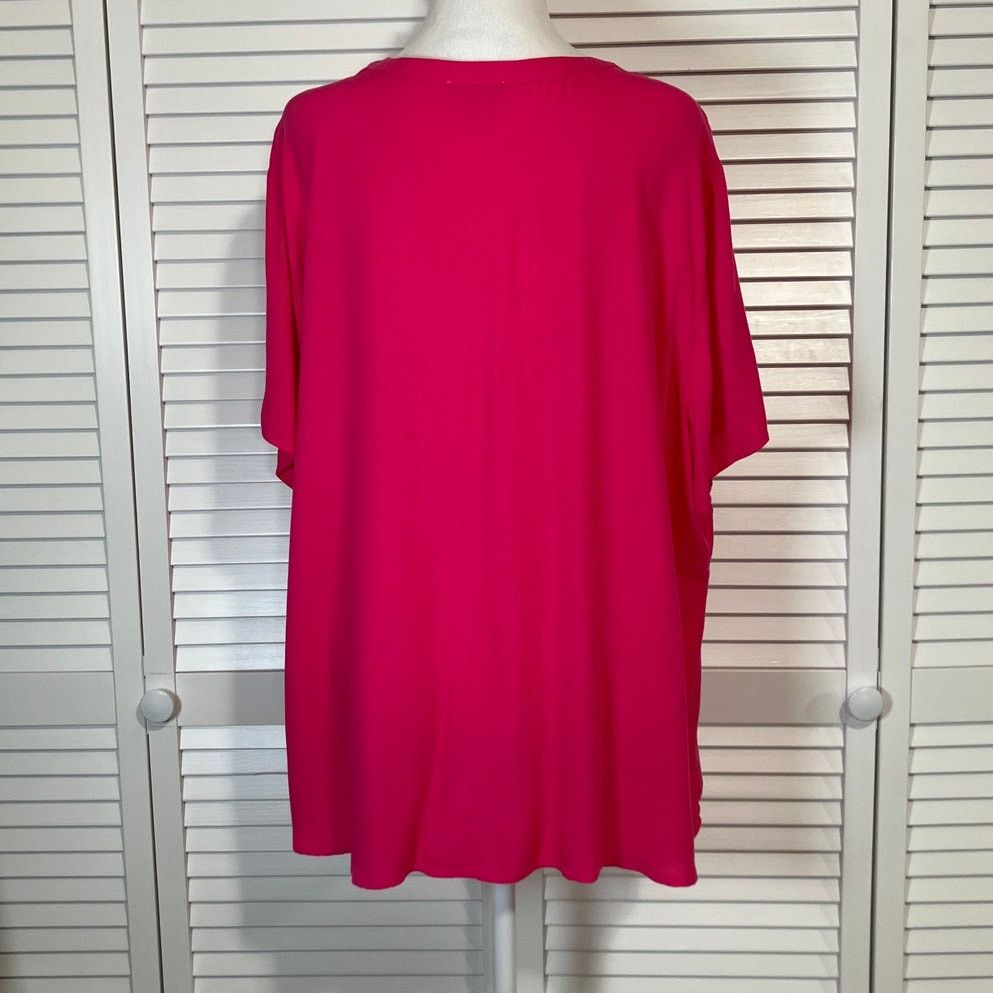Other NWT Amazon Essentials Flowy Short Sleeve Women Tunic Top XXL Size XXL / US 16-18 / IT 52-54 - 2 Thumbnail