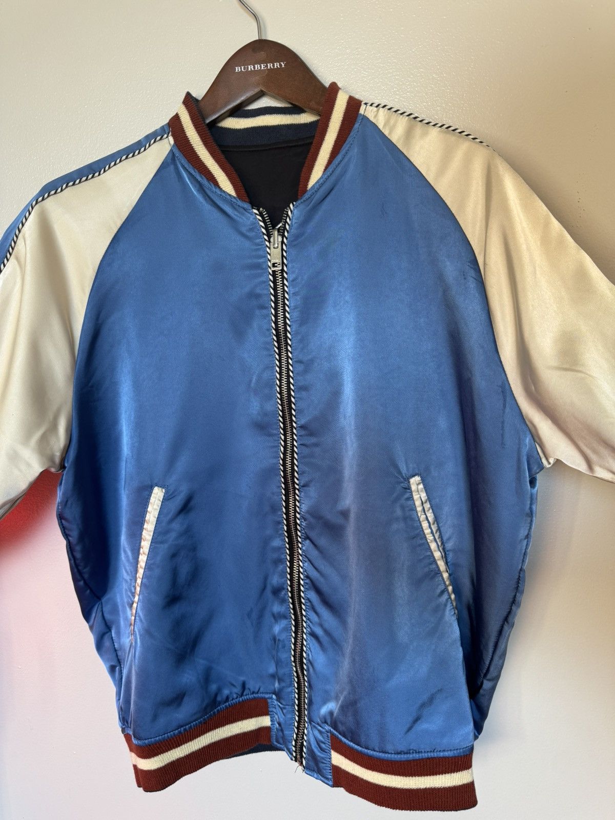 Diesel Reversible Diesel Tekno Sukajan satin jacket Size US M / EU 48-50 / 2 - 7 Thumbnail