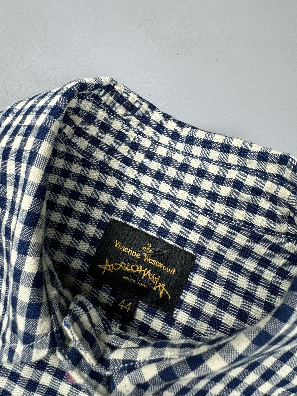 Vivienne Westwood Vivienne Westwood Anglomania Graffiti Heart Shirt Gingham 44 Size M / US 6-8 / IT 42-44 - 8 Thumbnail