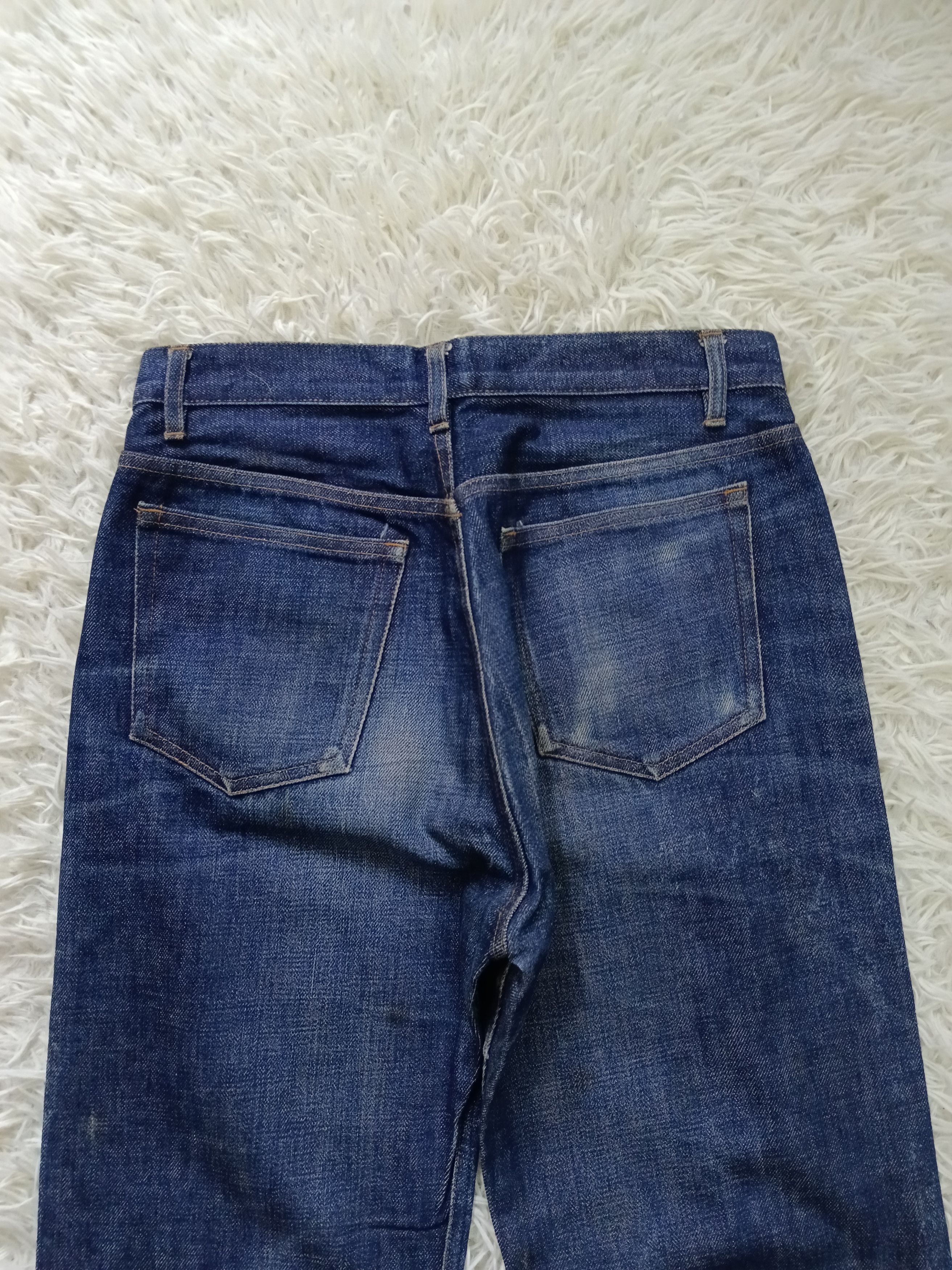 A.P.C. DiSTRESSED SELVEDGE A.P.C 🇯🇵DENIM PANTS Size US 27 - 3 Thumbnail