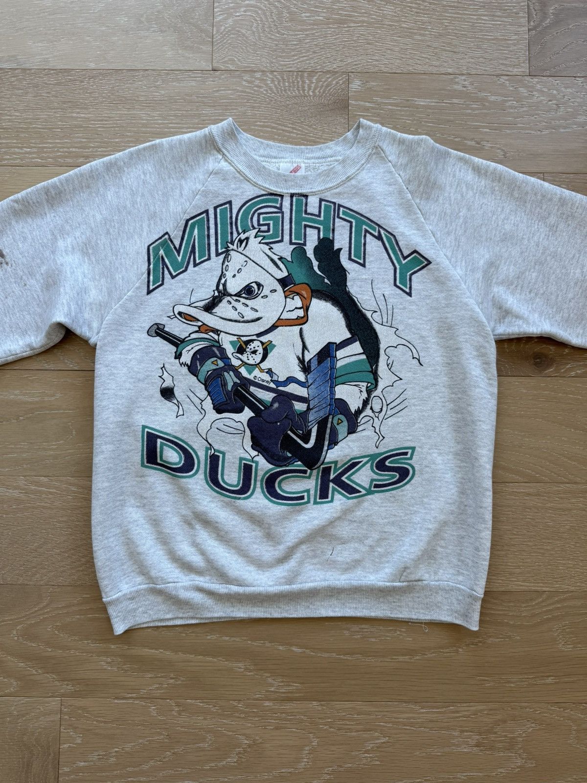 NHL Vintage Mighty Ducks Disney Anaheim NHL Pullover Size US M / EU 48-50 / 2 - 12 Thumbnail