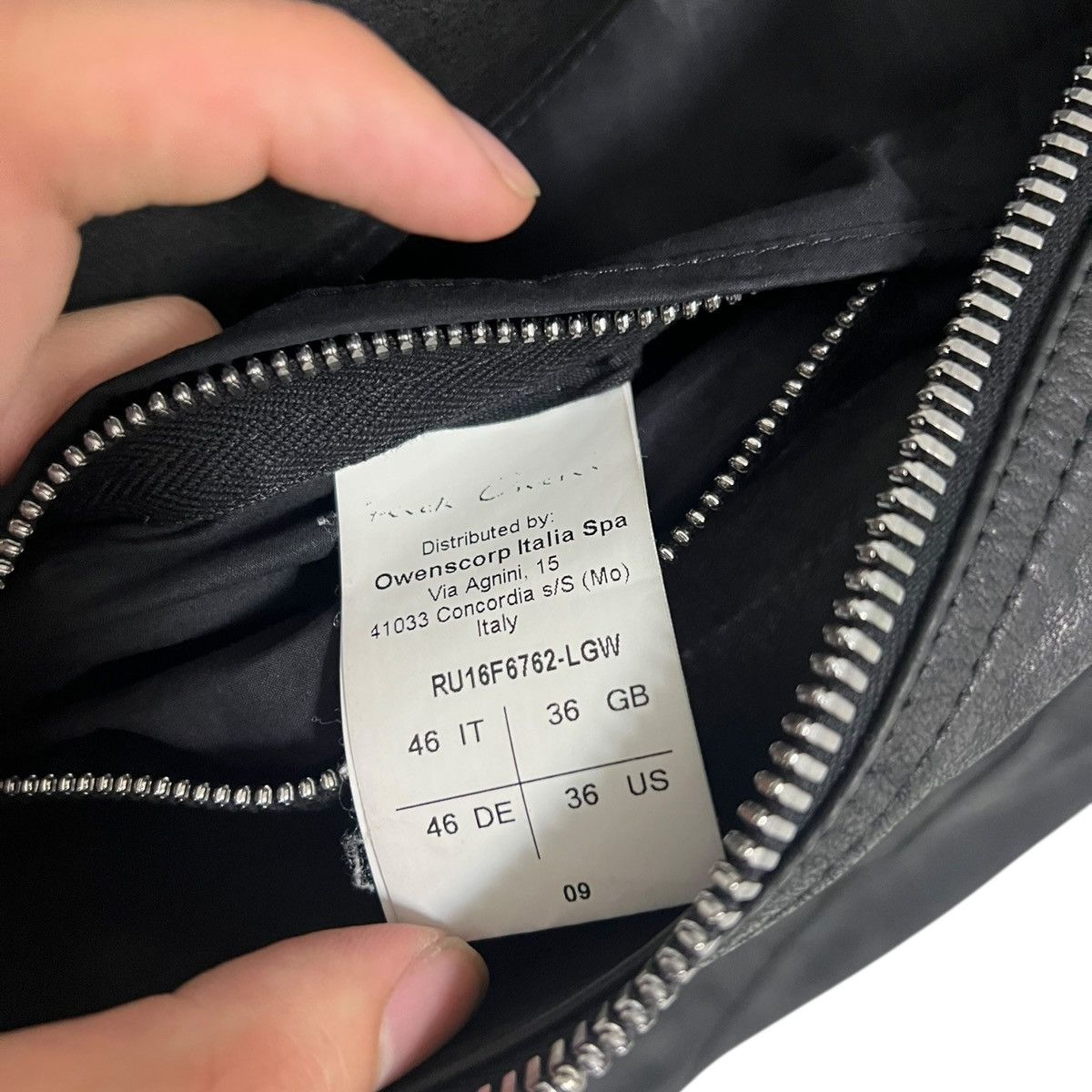 Rick Owens Rick owens calf leather jacket Size US M / EU 48-50 / 2 - 4 Thumbnail